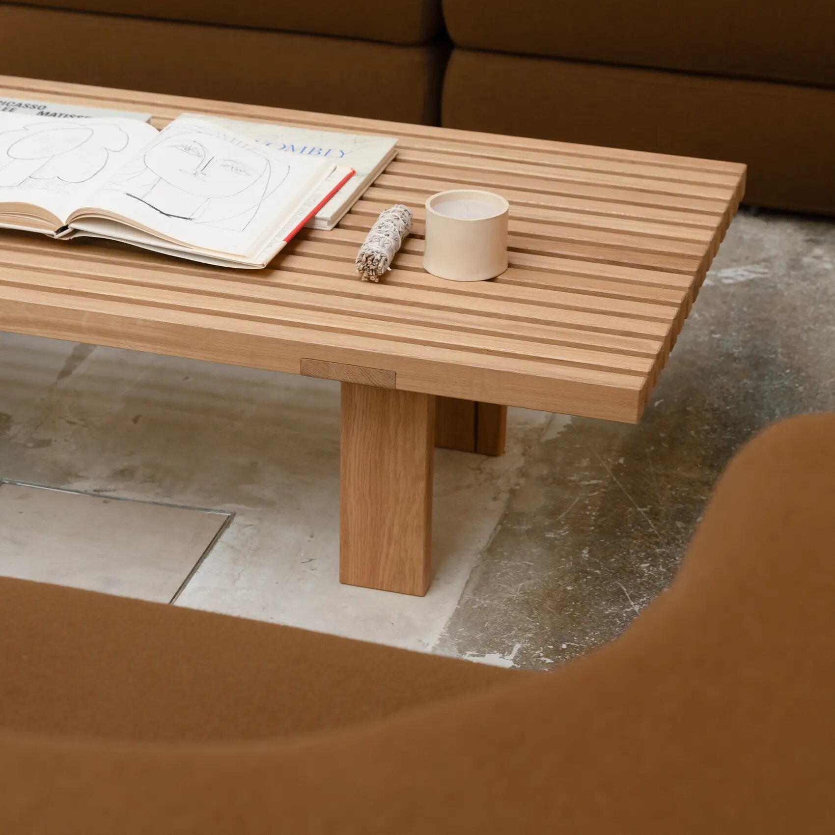 Design Coffee Table | Elements Coffee Table Oak hardwax oil natural light 3041 | Oak hardwax oil natural light 3041 | Studio HENK | 