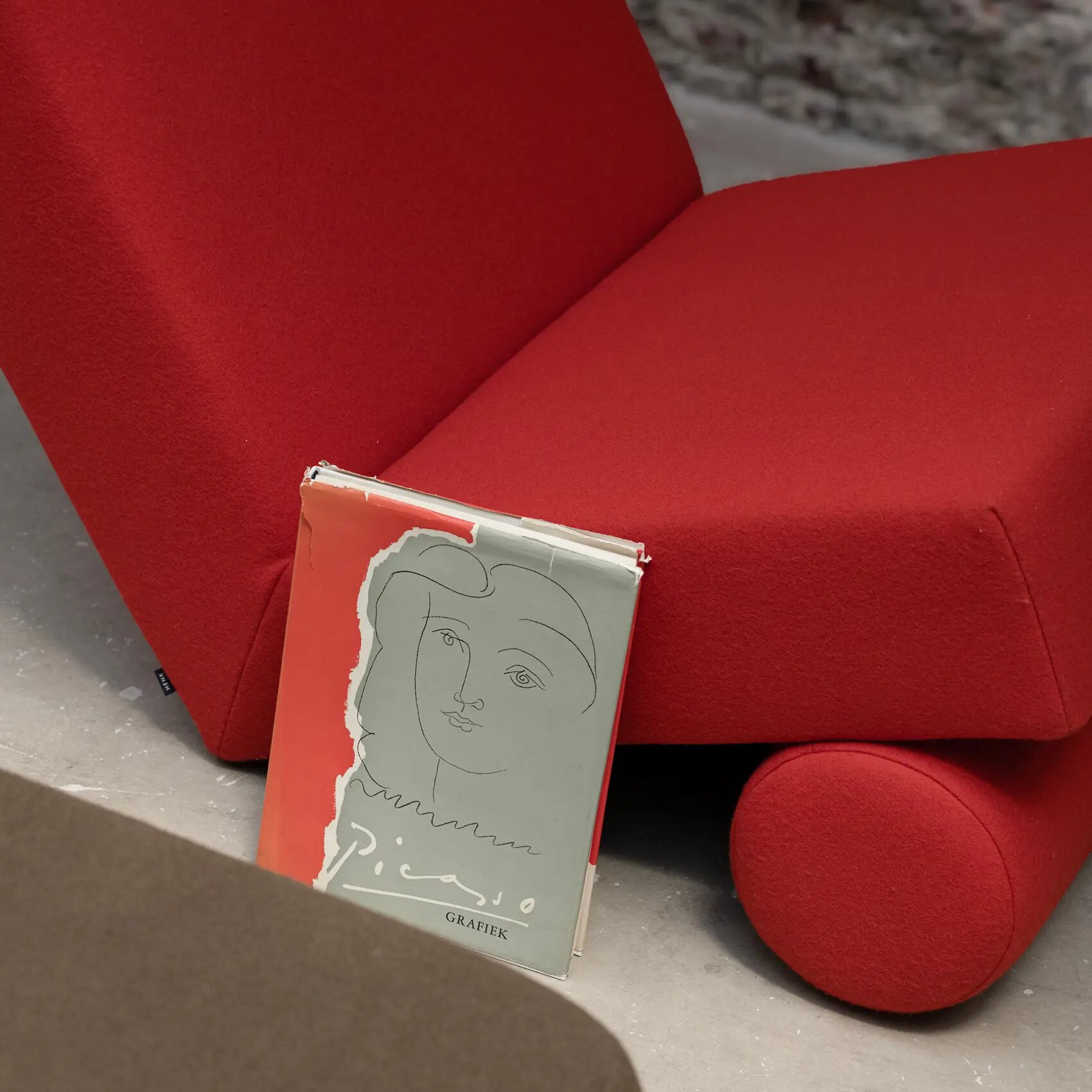 Design modern sofa | Lean lounge Chair 1 rewool2 0198 | Studio HENK | 