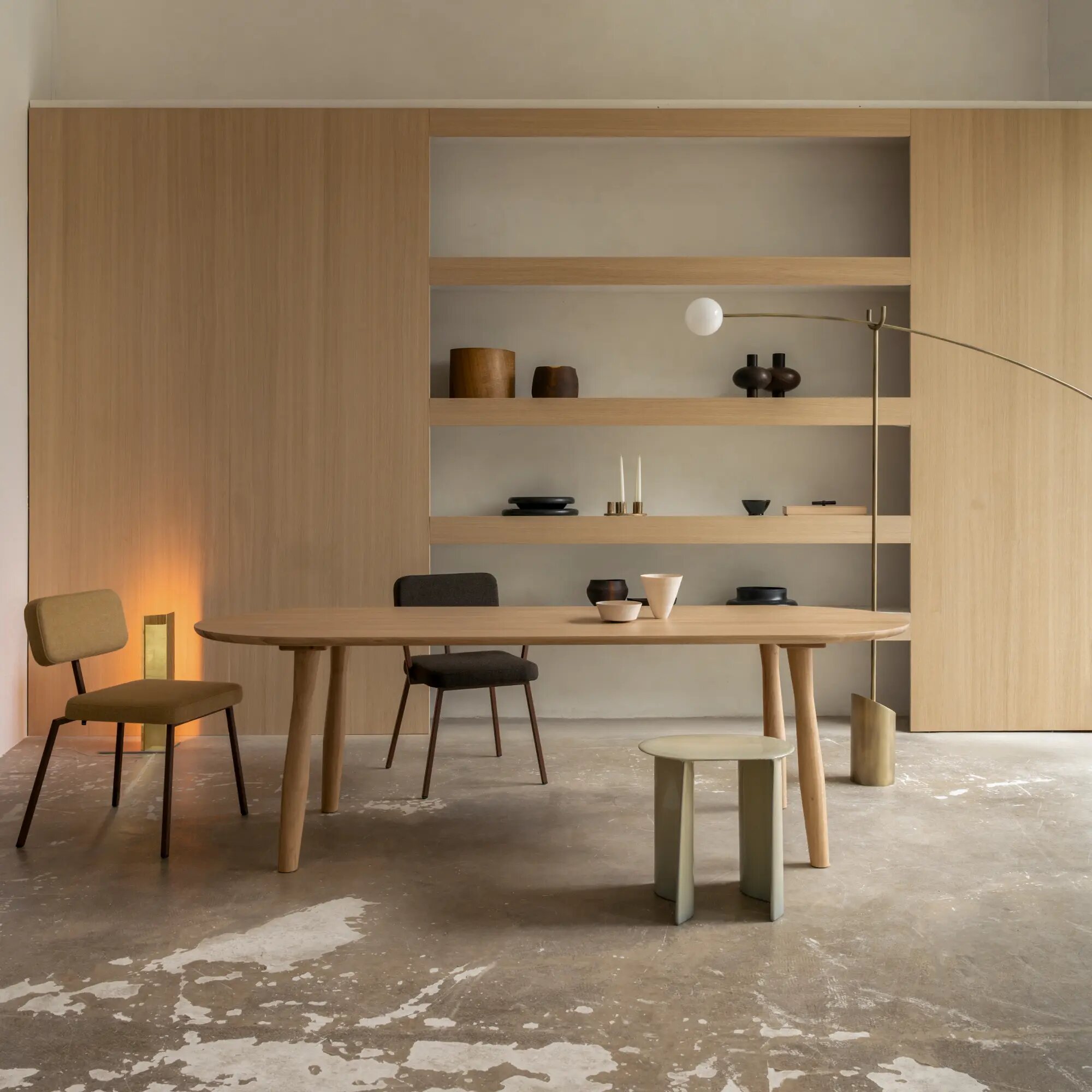 Rectangular Design dining table | Dansk Table Oak hardwax oil natural light | Oak hardwax oil natural light | Studio HENK | 