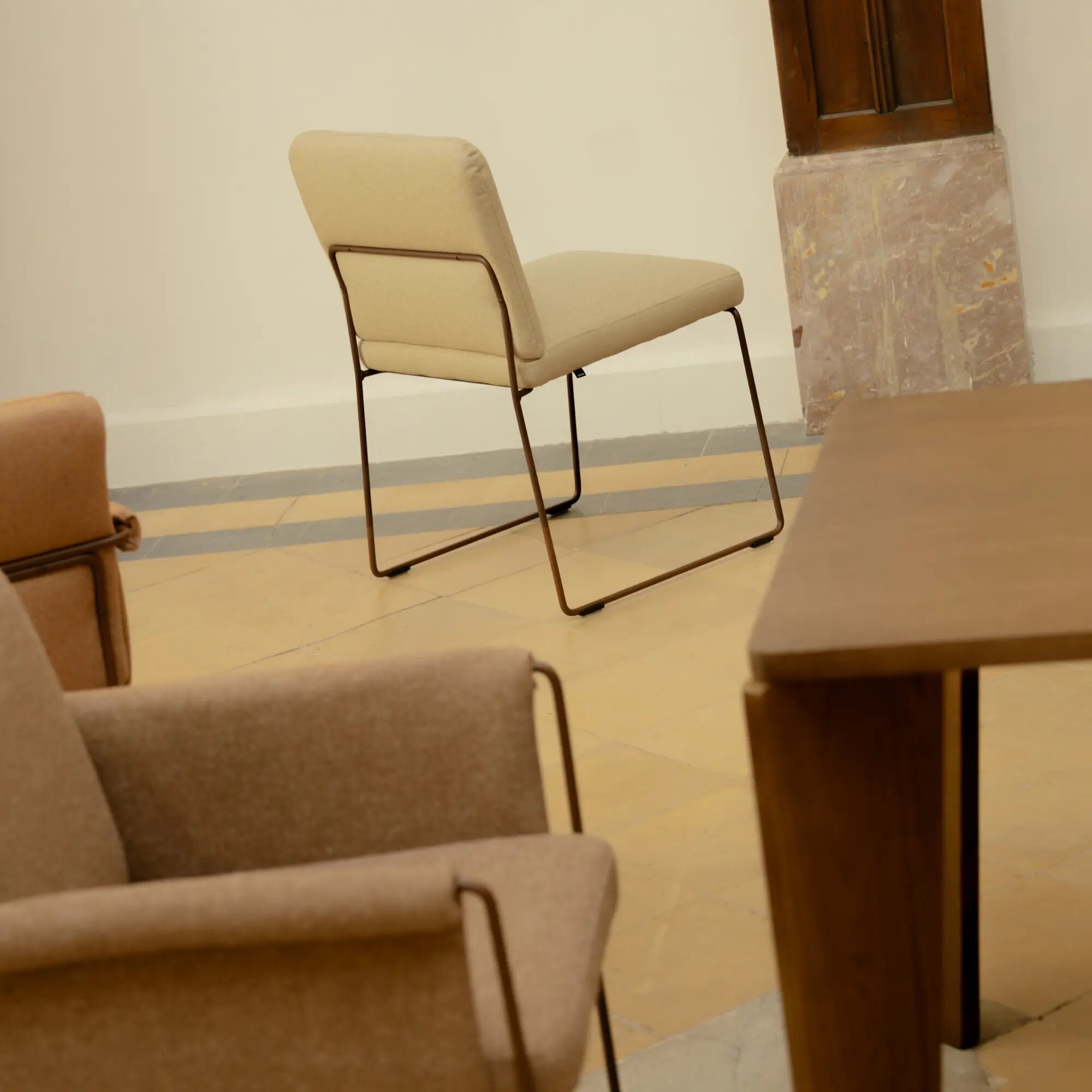 Design modern dining chair | Unfold Chair Dark Green hallingdal65 960 | Studio HENK | 