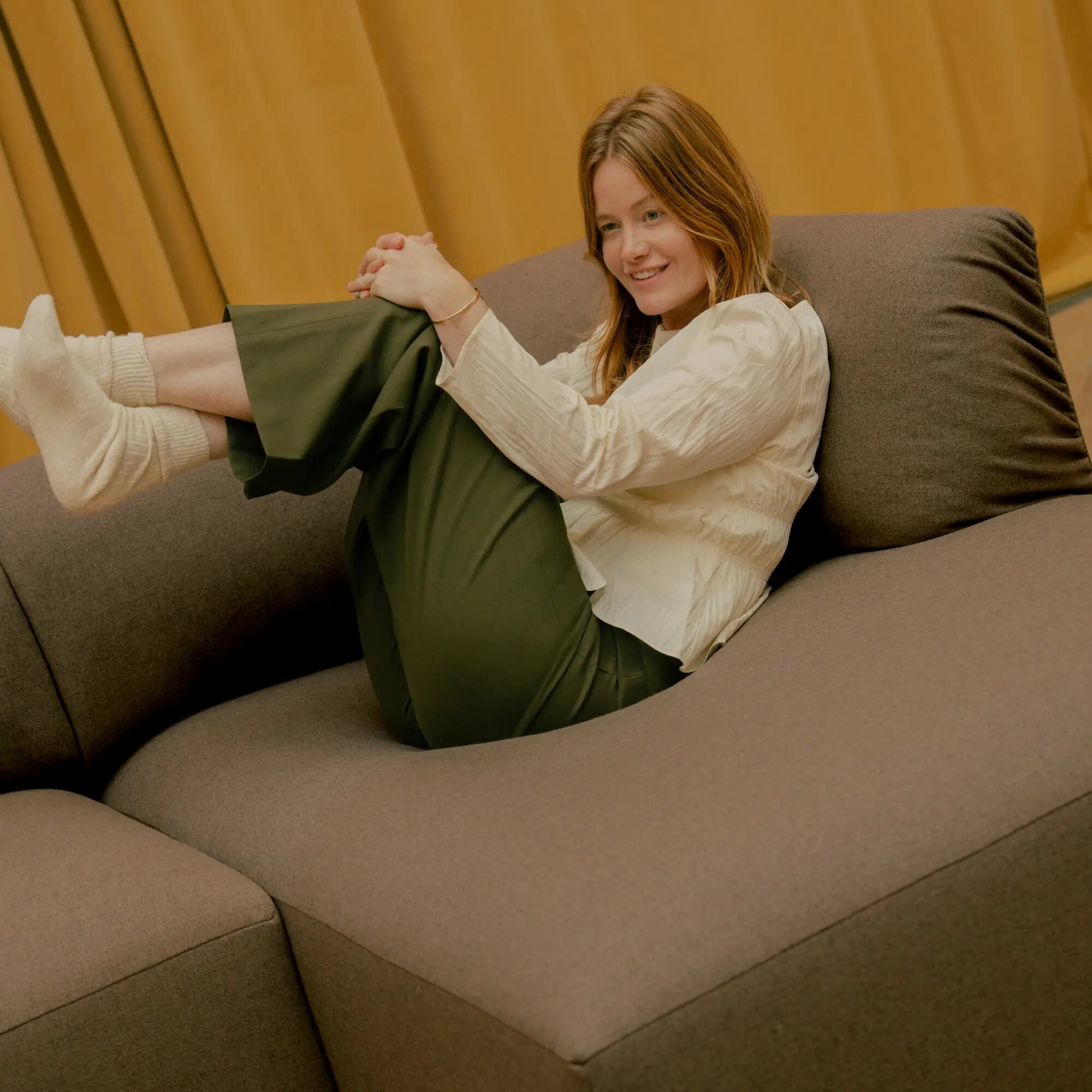 Design modern sofa | Unfold 3 seater Blue | Studio HENK | 