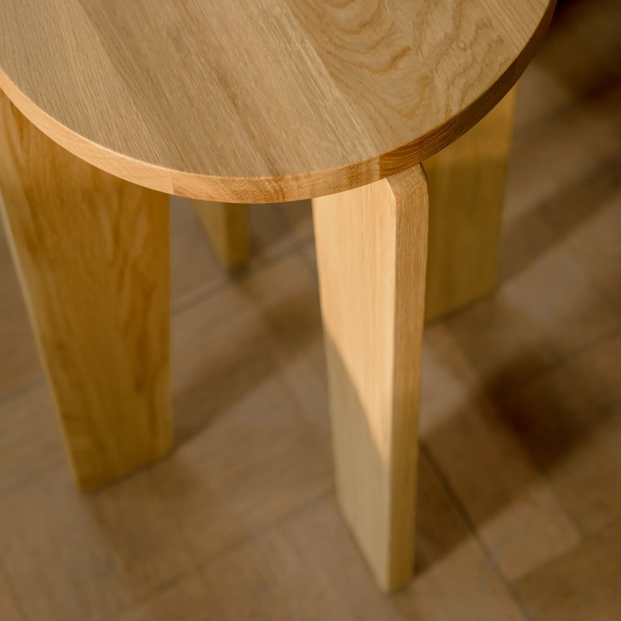 Design Coffee Table | Taper Coffee Table 50 Oak smoked stain | Oak smoked stain | Studio HENK | 