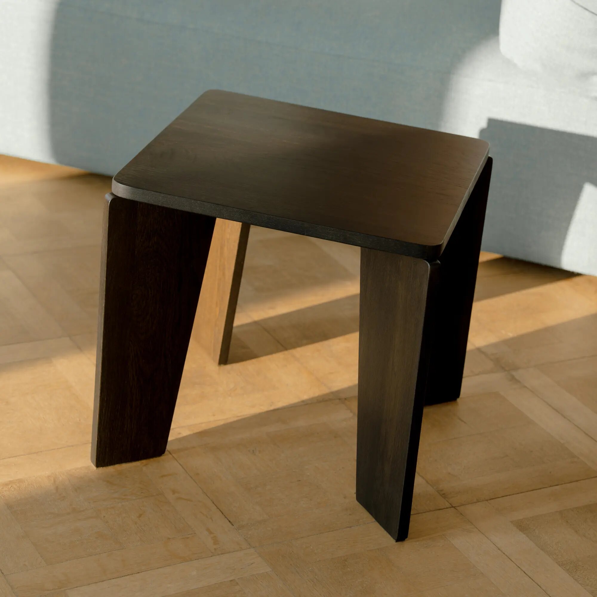 Design Coffee Table | Taper Coffee Table 50 Oak smoked stain | Oak smoked stain | Studio HENK | 