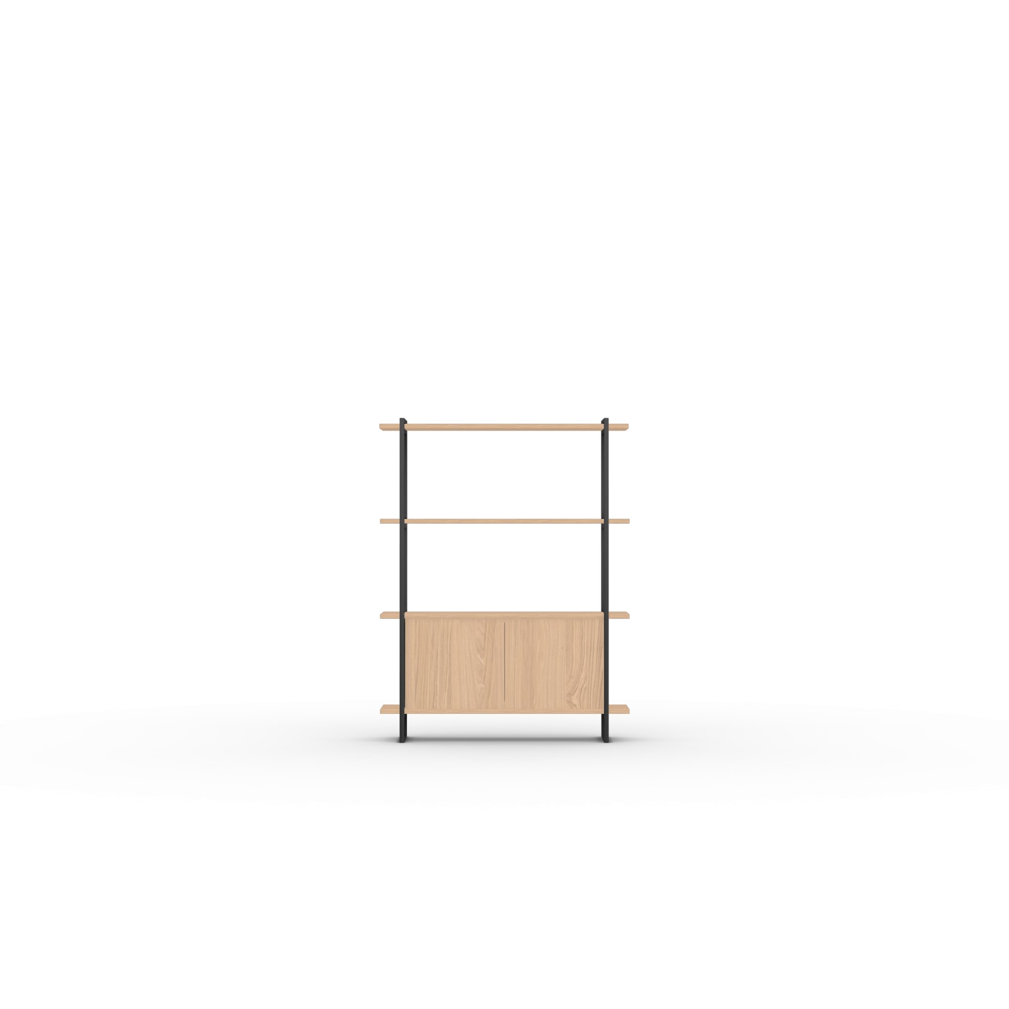 Design cabinet | Modular Cabinet MC-4L Oak hardwax oil natural light 3041 | Studio HENK | 