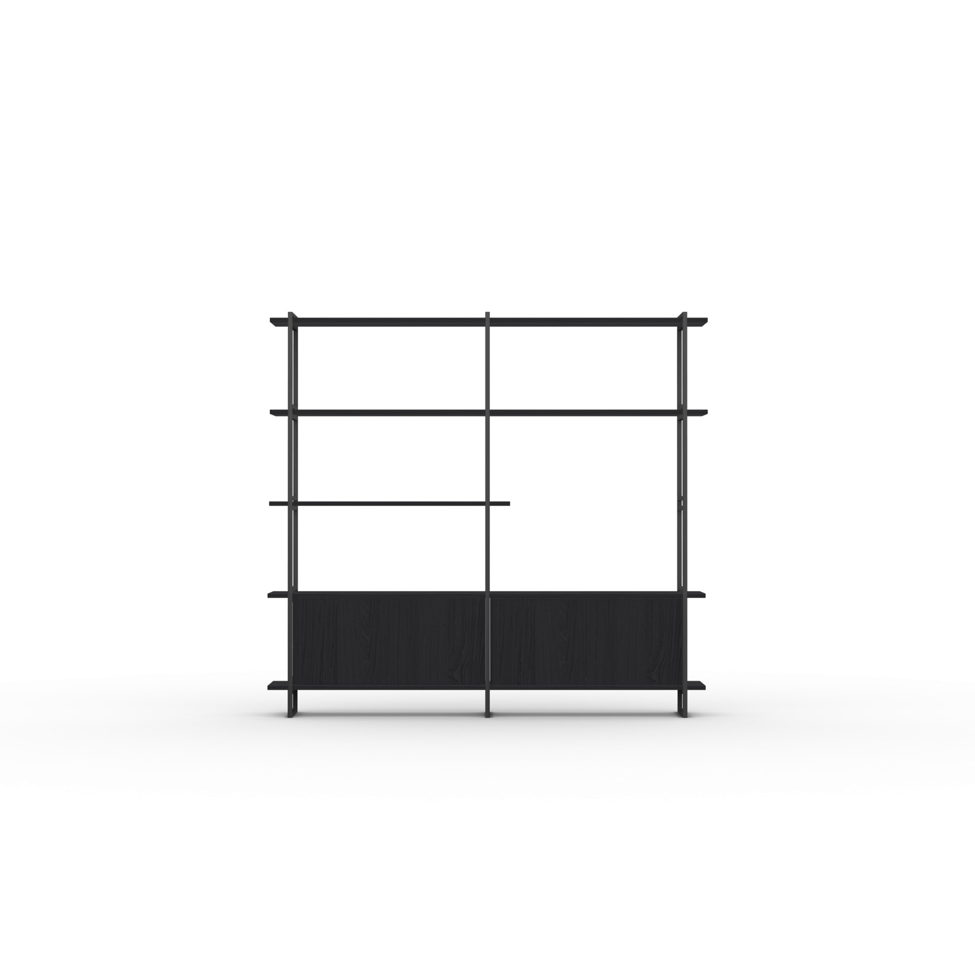 Design cabinet | Modular Cabinet MC-5L Oak hardwax oil natural light 3041 | Studio HENK | 