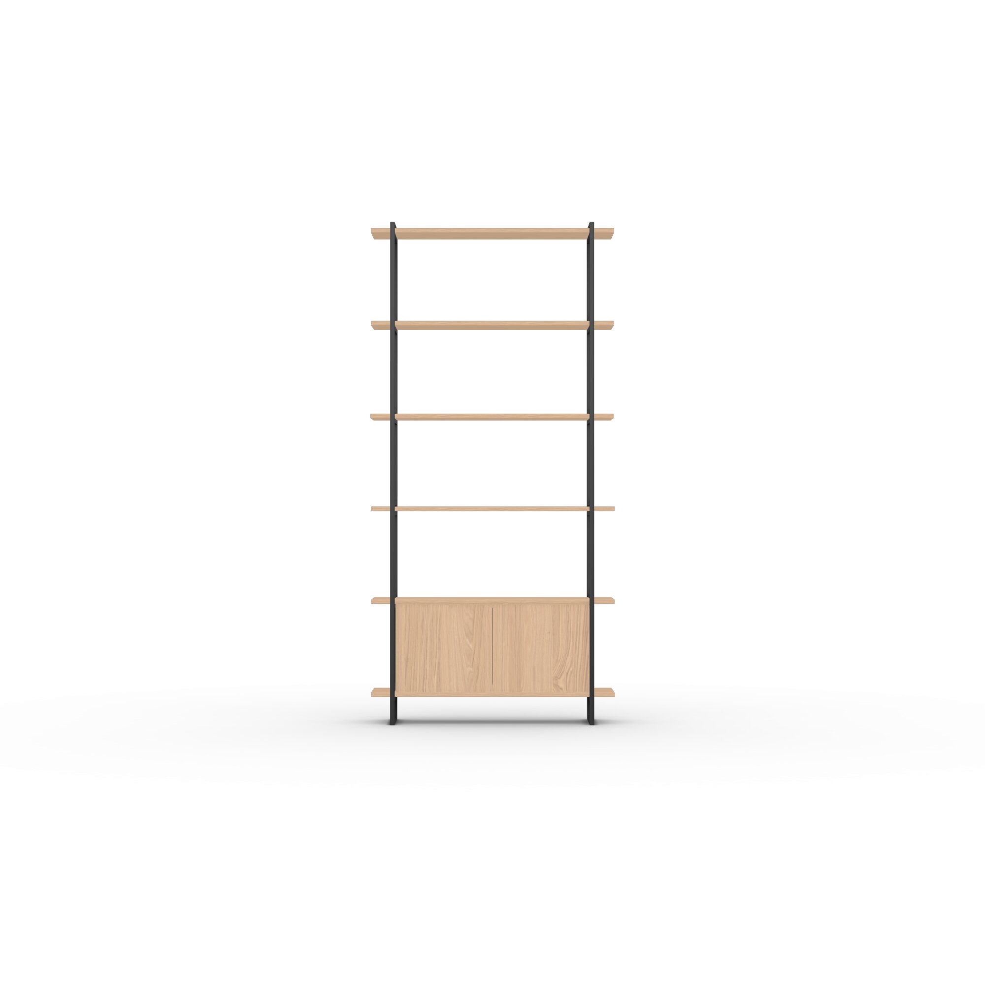 Design cabinet | Modular Cabinet MC-6L Oak hardwax oil natural light 3041 | Studio HENK | 