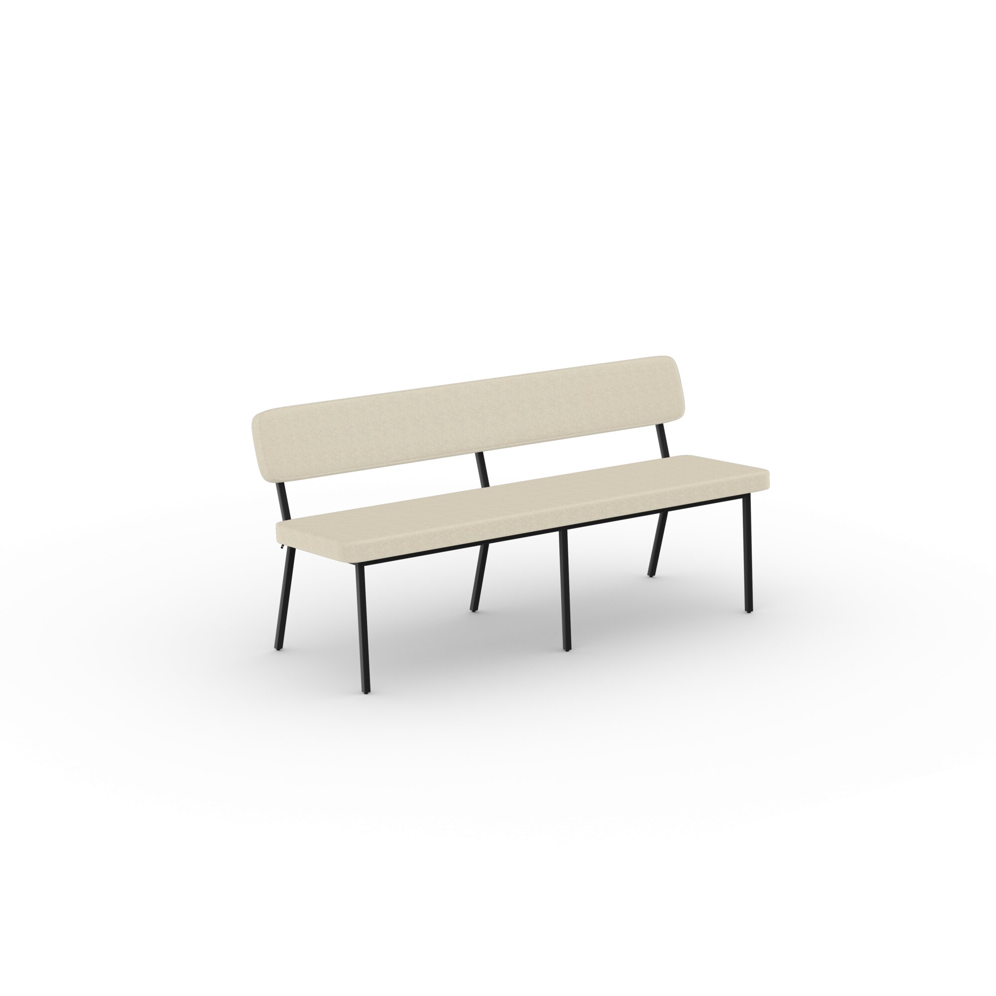 Design modern dining chair | Coode dining bench 160 Beige cyber beige05 | Studio HENK | 