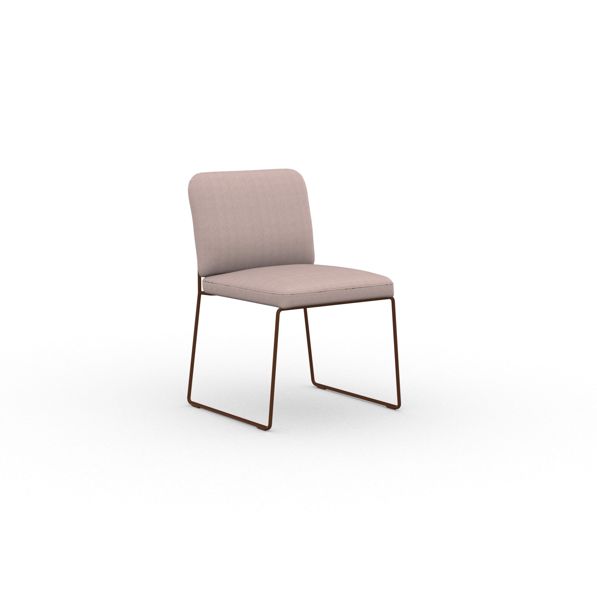 Design modern dining chair | Unfold Chair Pink orion blossom166 | Studio HENK | 