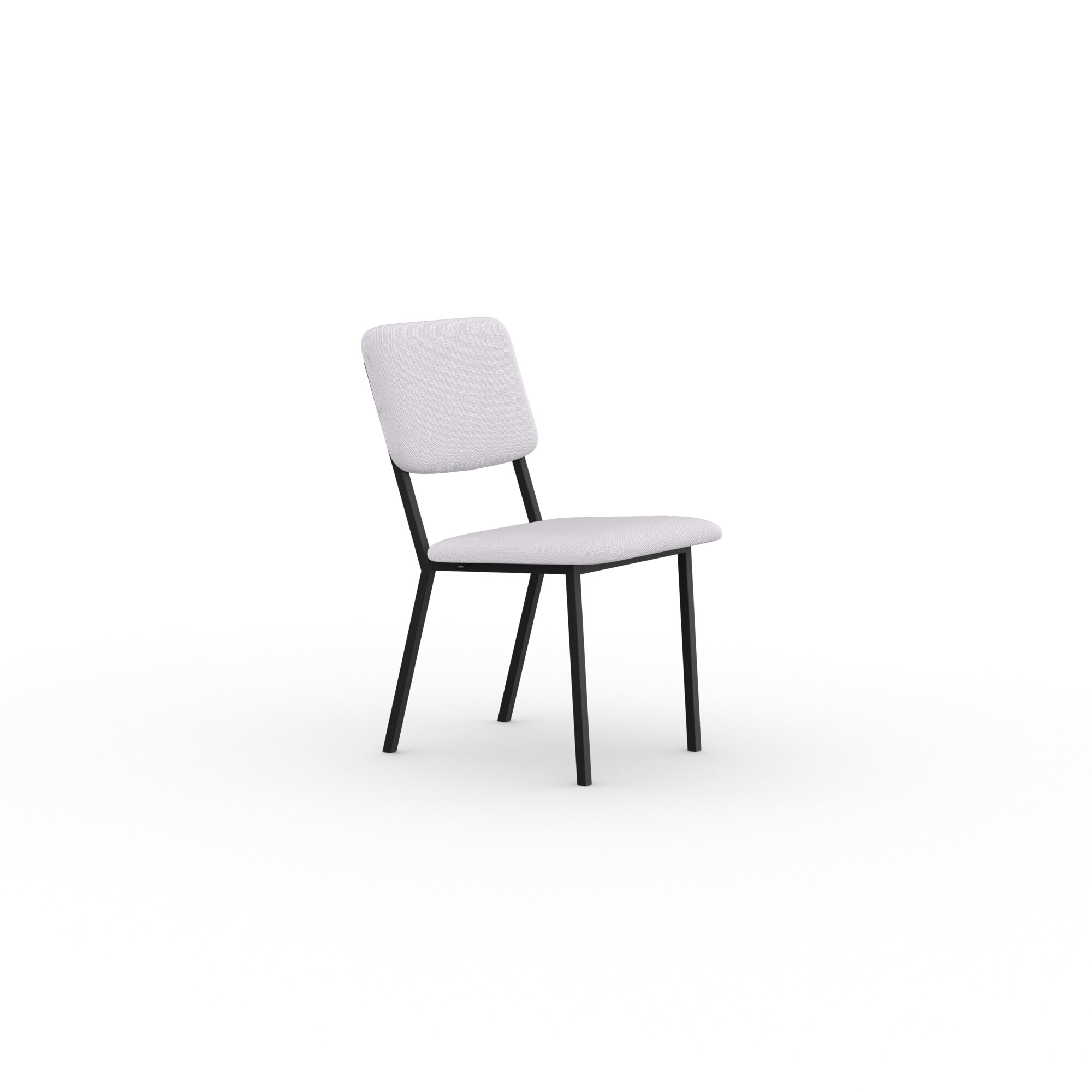Design modern dining chair | Co Chair without armrest Light Grey steelcut2 135 | Studio HENK| 