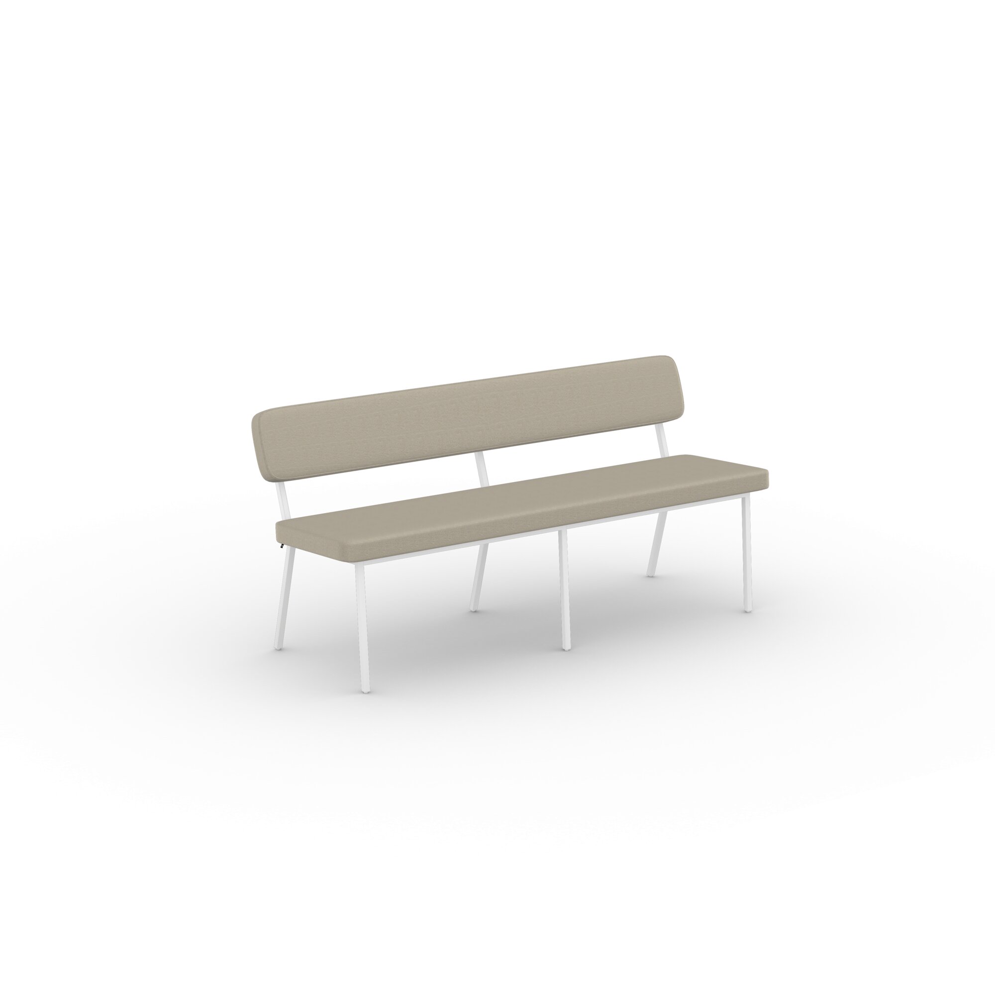 Design modern dining chair | Coode dining bench 160 Beige soil natural01 | Studio HENK | 