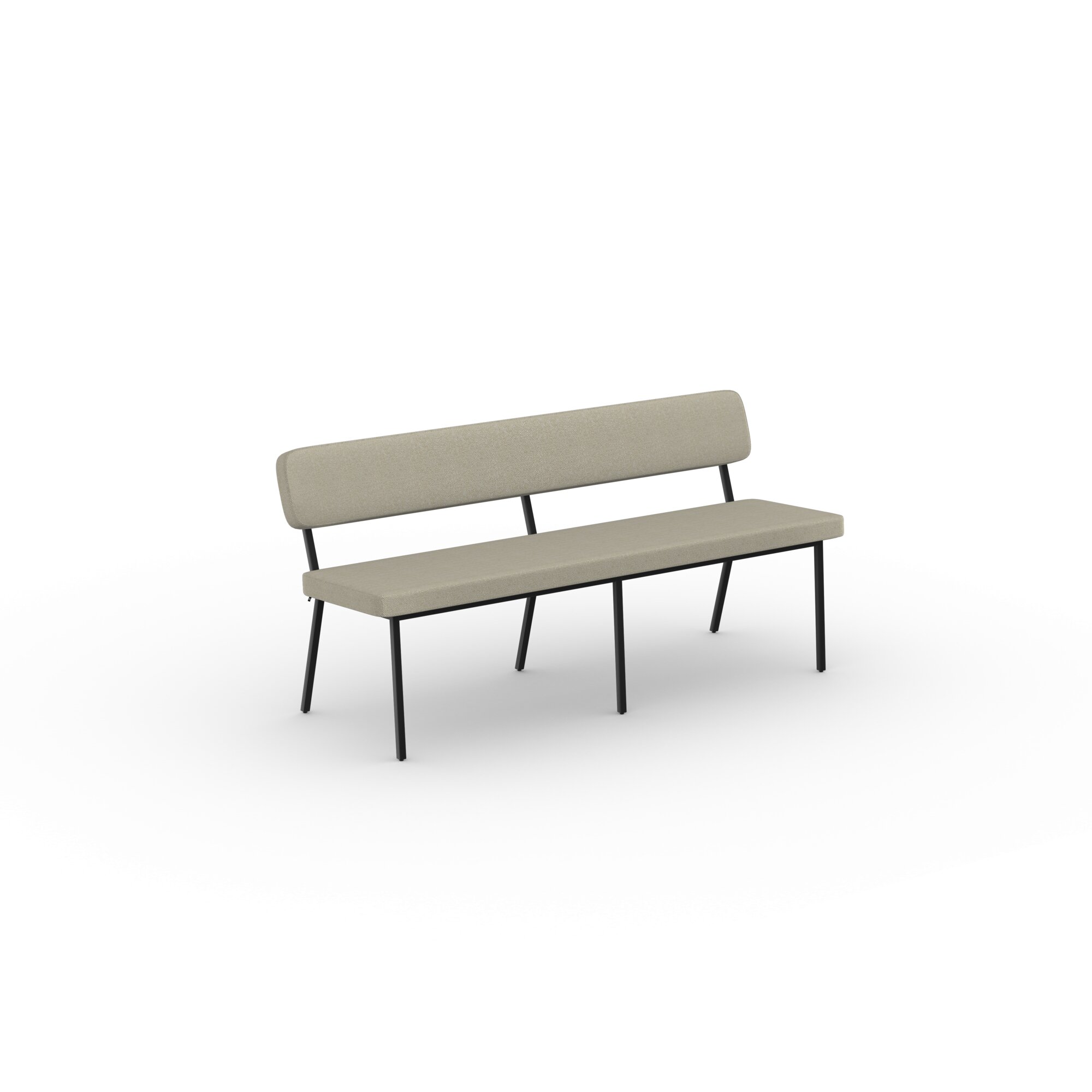 Design modern dining chair | Coode dining bench 180 Beige hallingdal65 220 | Studio HENK| 