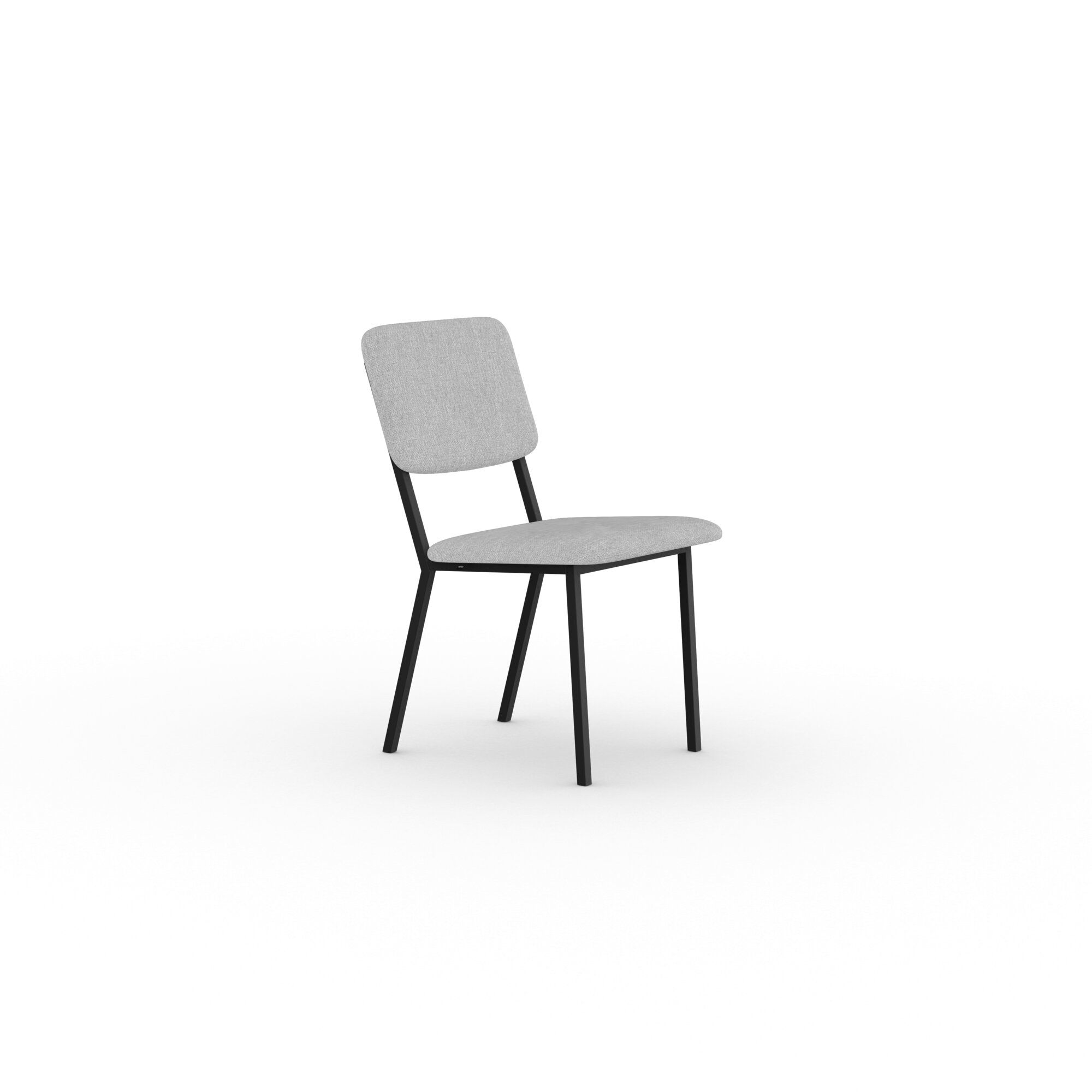 Design modern dining chair | Co Chair without armrest Grey orion steel149 | Studio HENK| 