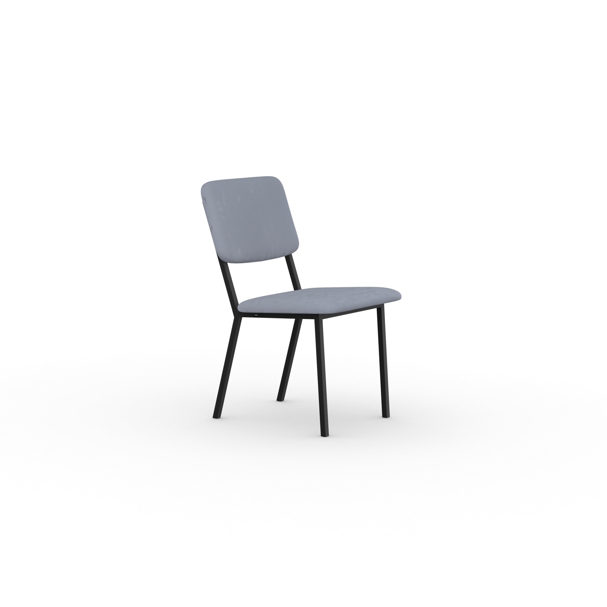 Design modern dining chair | Co Chair without armrest Light Blue juke iceblue43 | Studio HENK | 