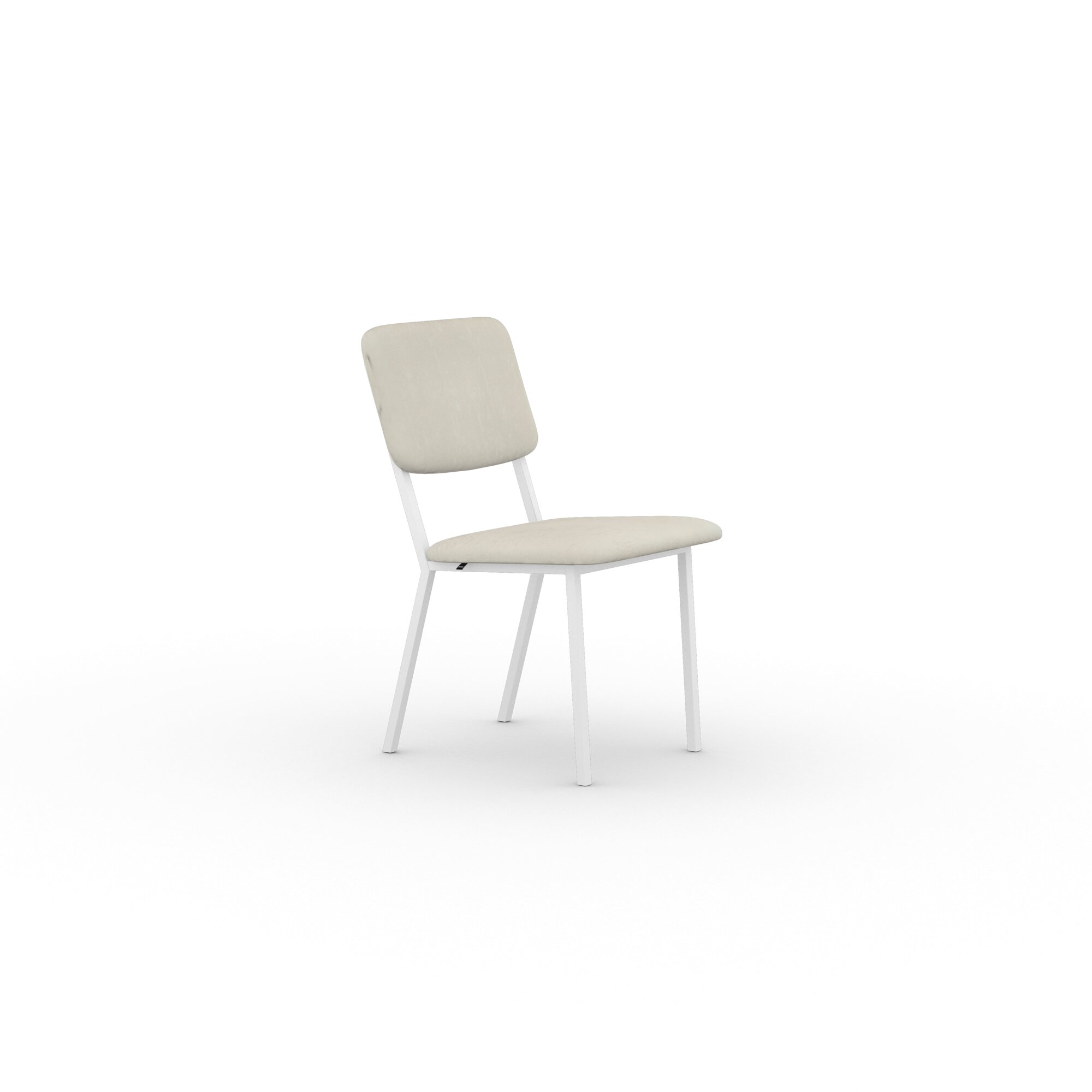 Design modern dining chair | Co Chair without armrest White royal pearl106 | Studio HENK| 