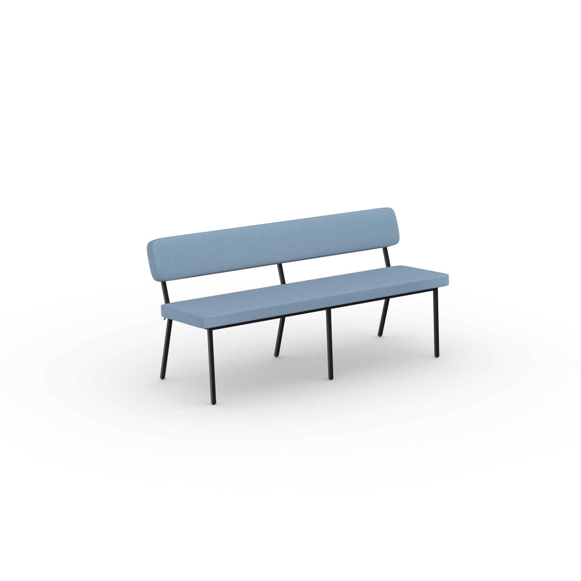 Design modern dining chair | Coode dining bench 180 Light Blue tonus4 508 | Studio HENK | 