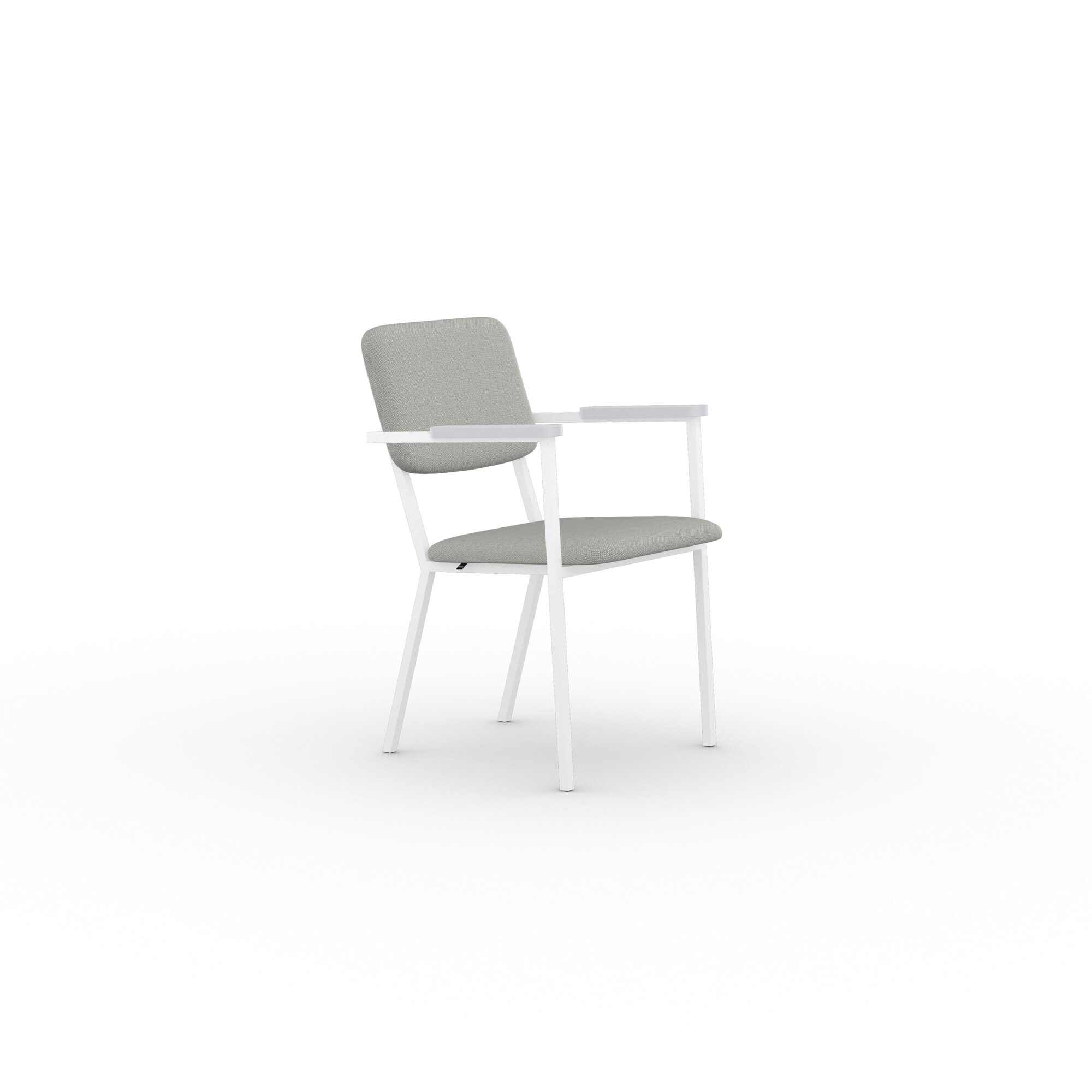 Design modern dining chair | Co Chair with armrest Grey hallingdal65 123 | Studio HENK| 