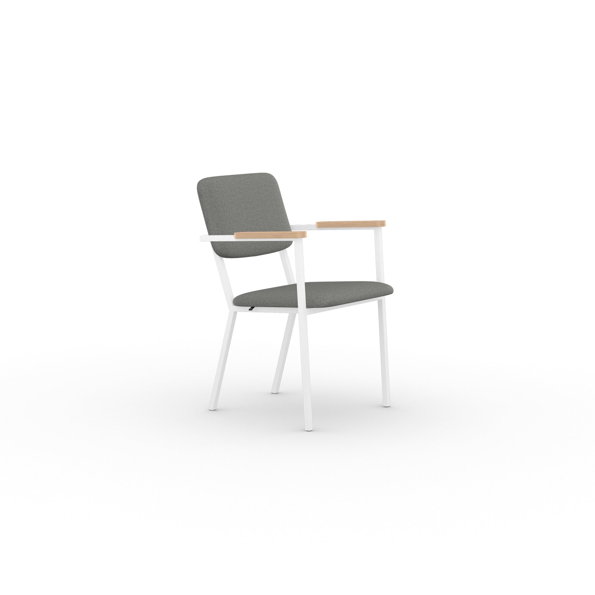 Design modern dining chair | Co Chair with armrest Grey hallingdal65 153 | Studio HENK | 