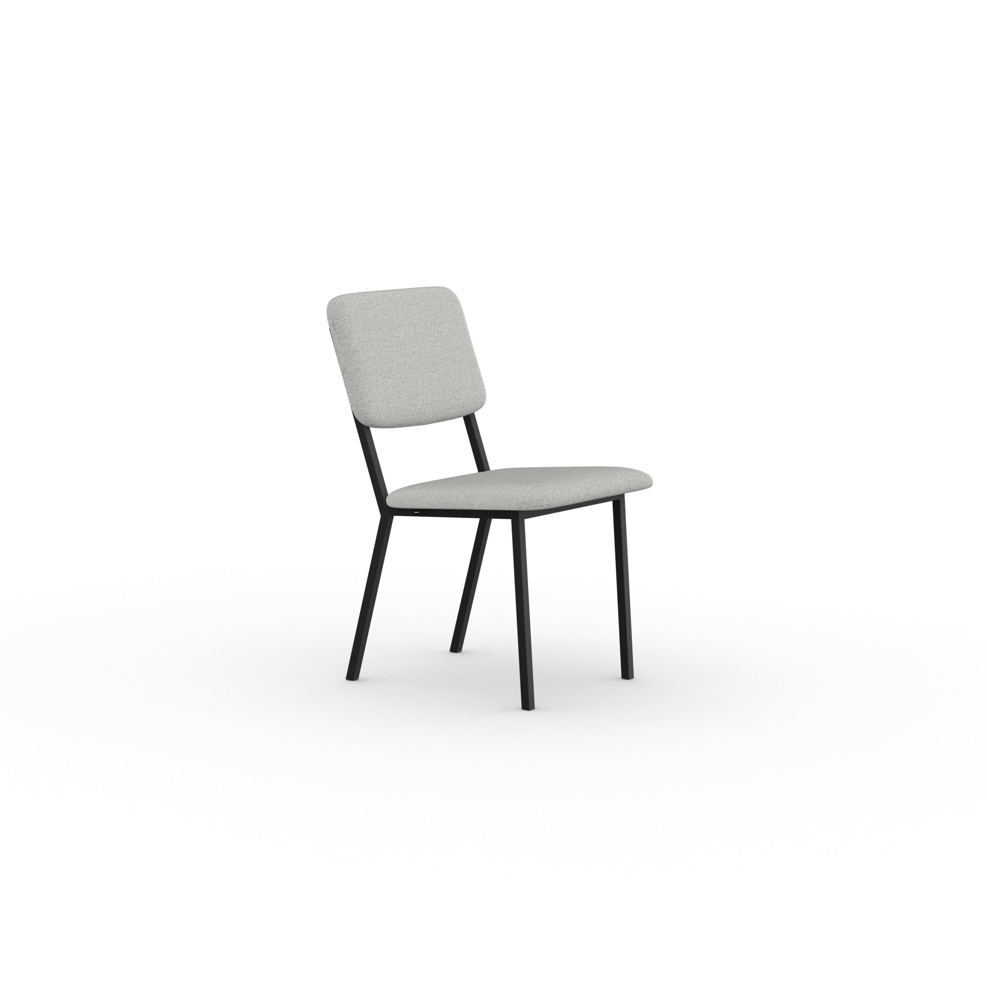 Design modern dining chair | Co Chair without armrest Light Grey hallingdal65 110 | Studio HENK| 