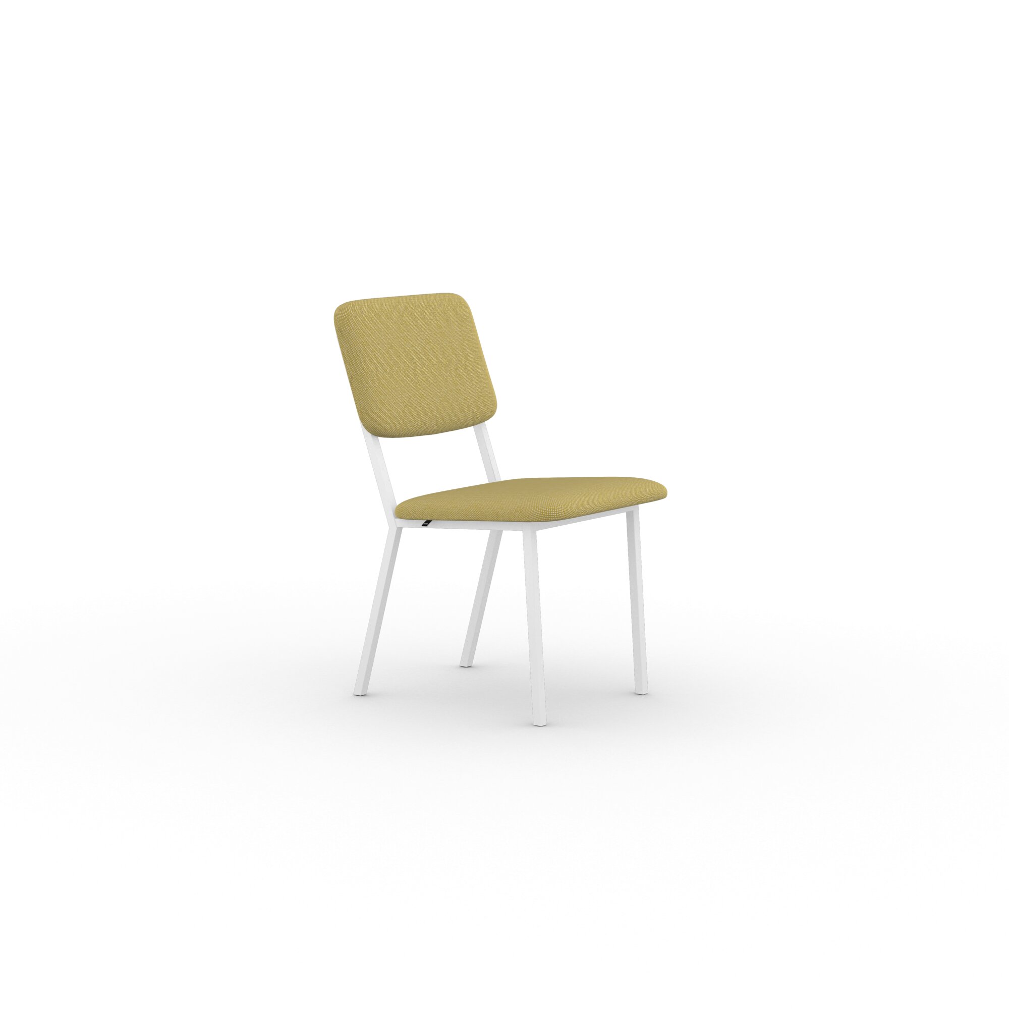 Design modern dining chair | Co Chair without armrest Yellow hallingdal65 407 | Studio HENK | 
