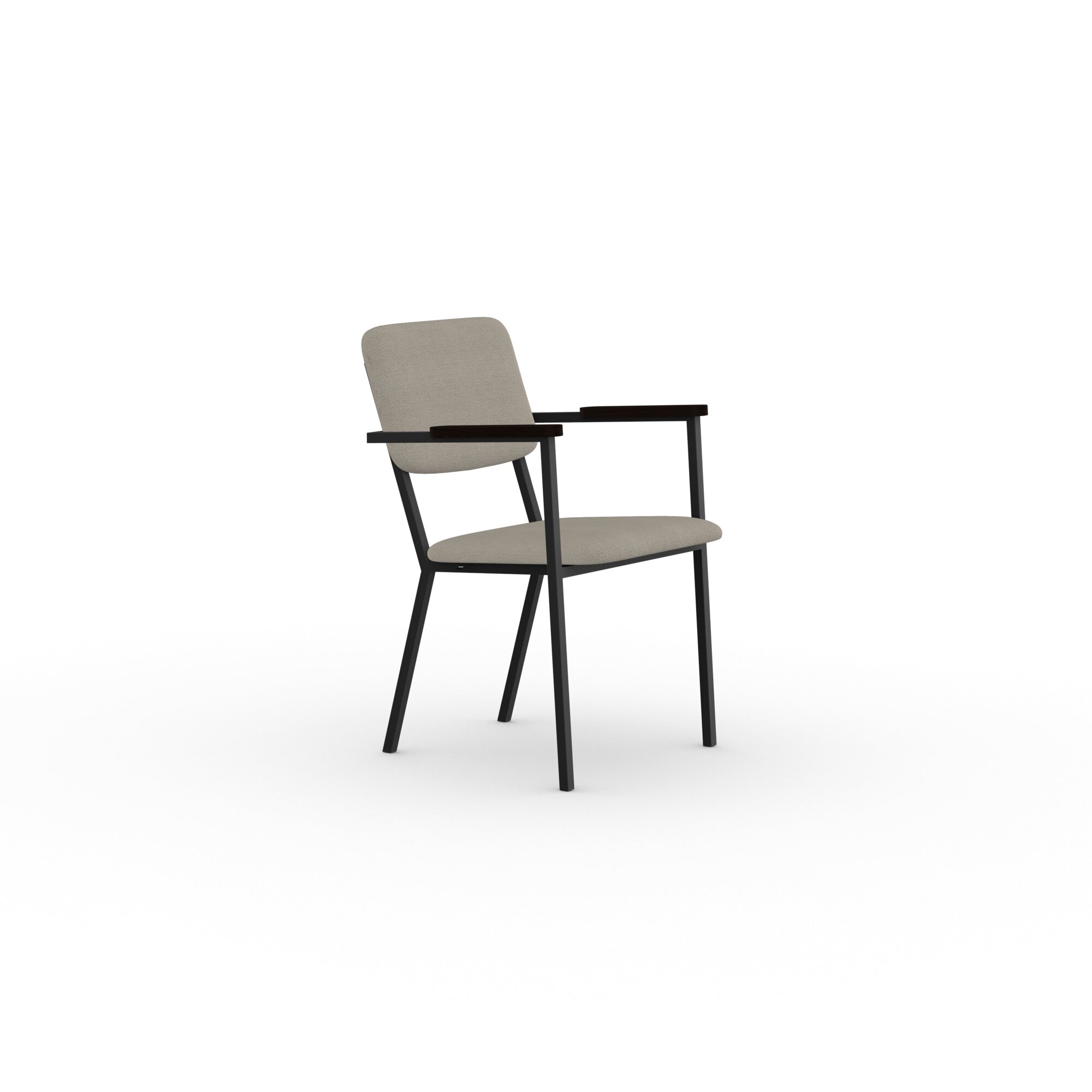 Design modern dining chair | Co Chair with armrest Beige brema beige05 | Studio HENK | 
