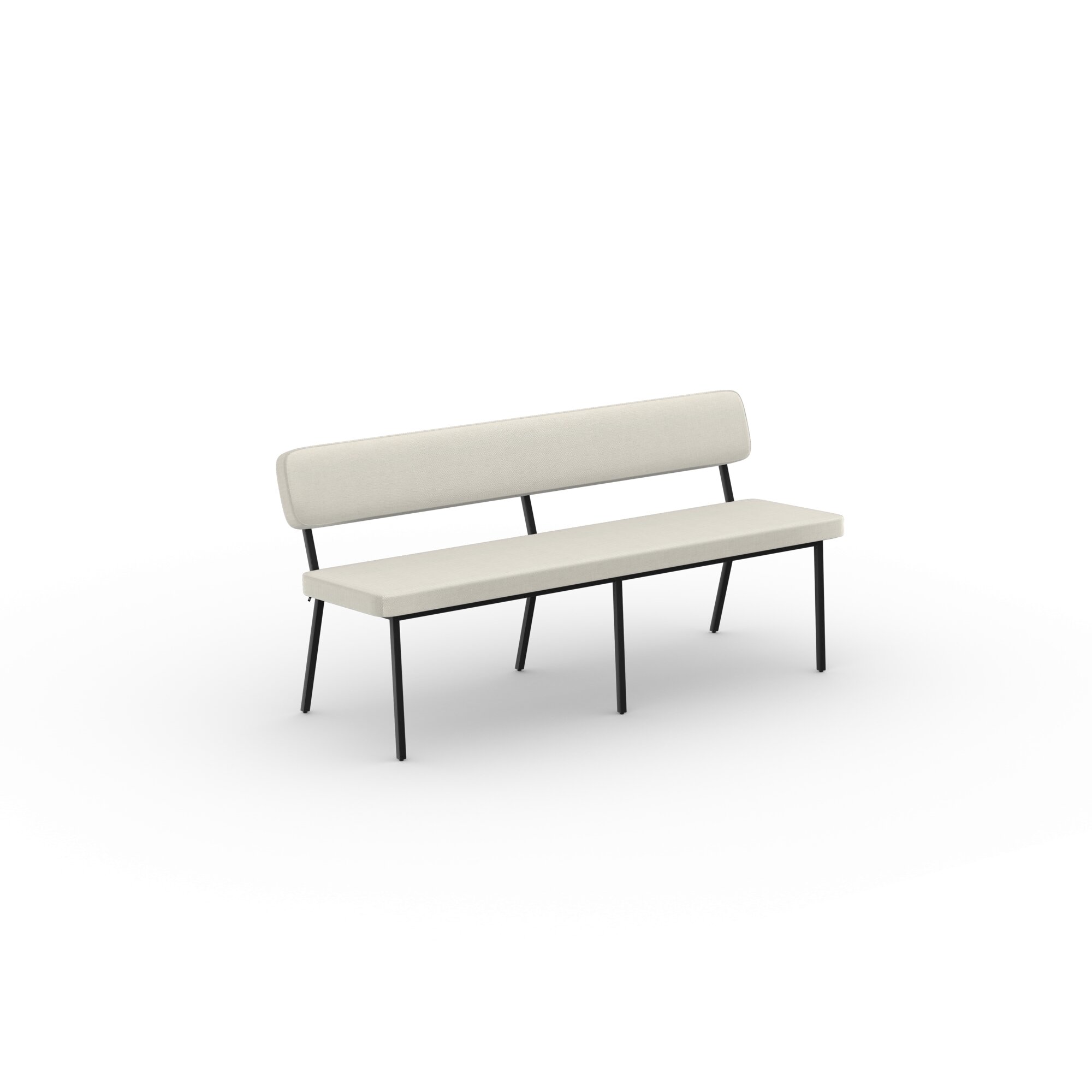 Design modern dining chair | Coode dining bench 160  calvados multibeige9995 | Studio HENK| 