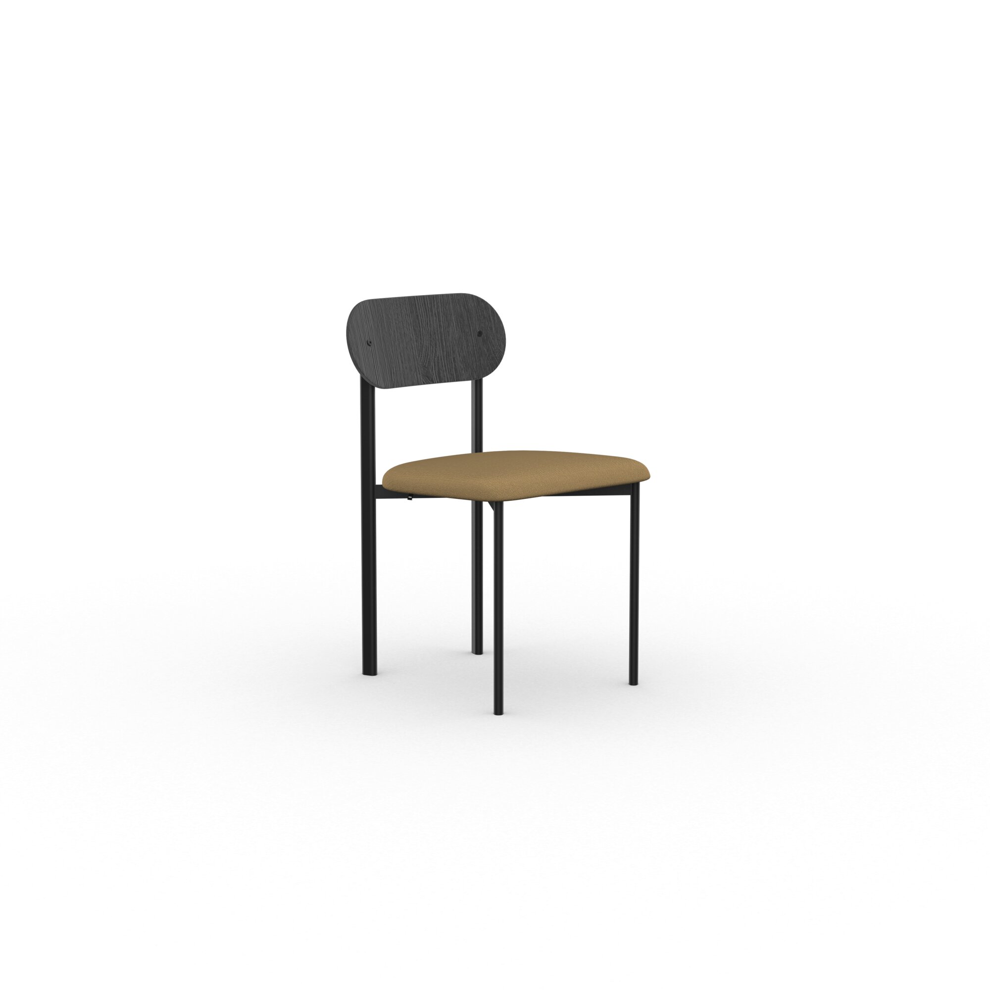 Design modern dining chair | Oblique Dining Chair Brown hallingdal65 224 | Studio HENK | 