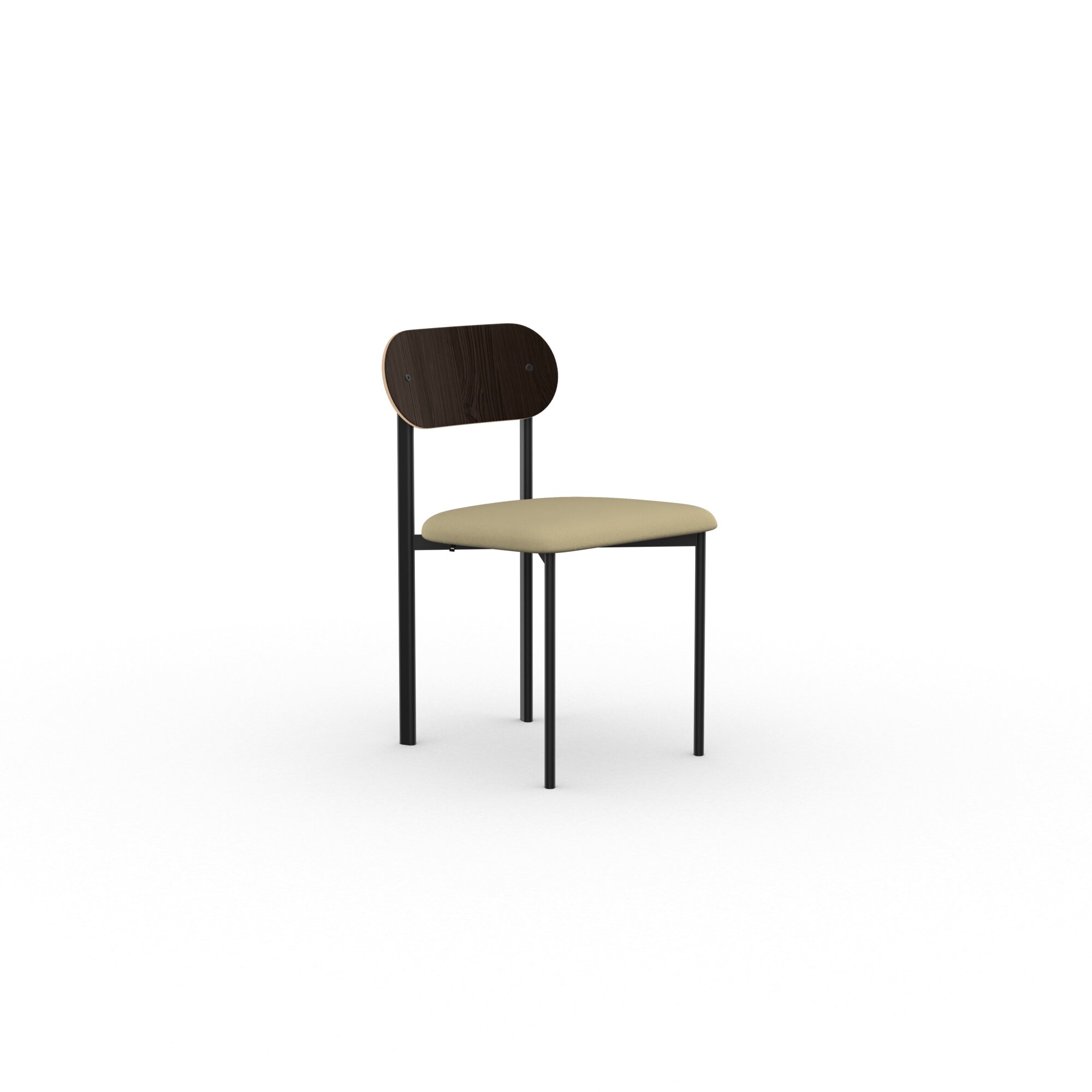 Design modern dining chair | Oblique Dining Chair Beige tonus4 224 | Studio HENK | 