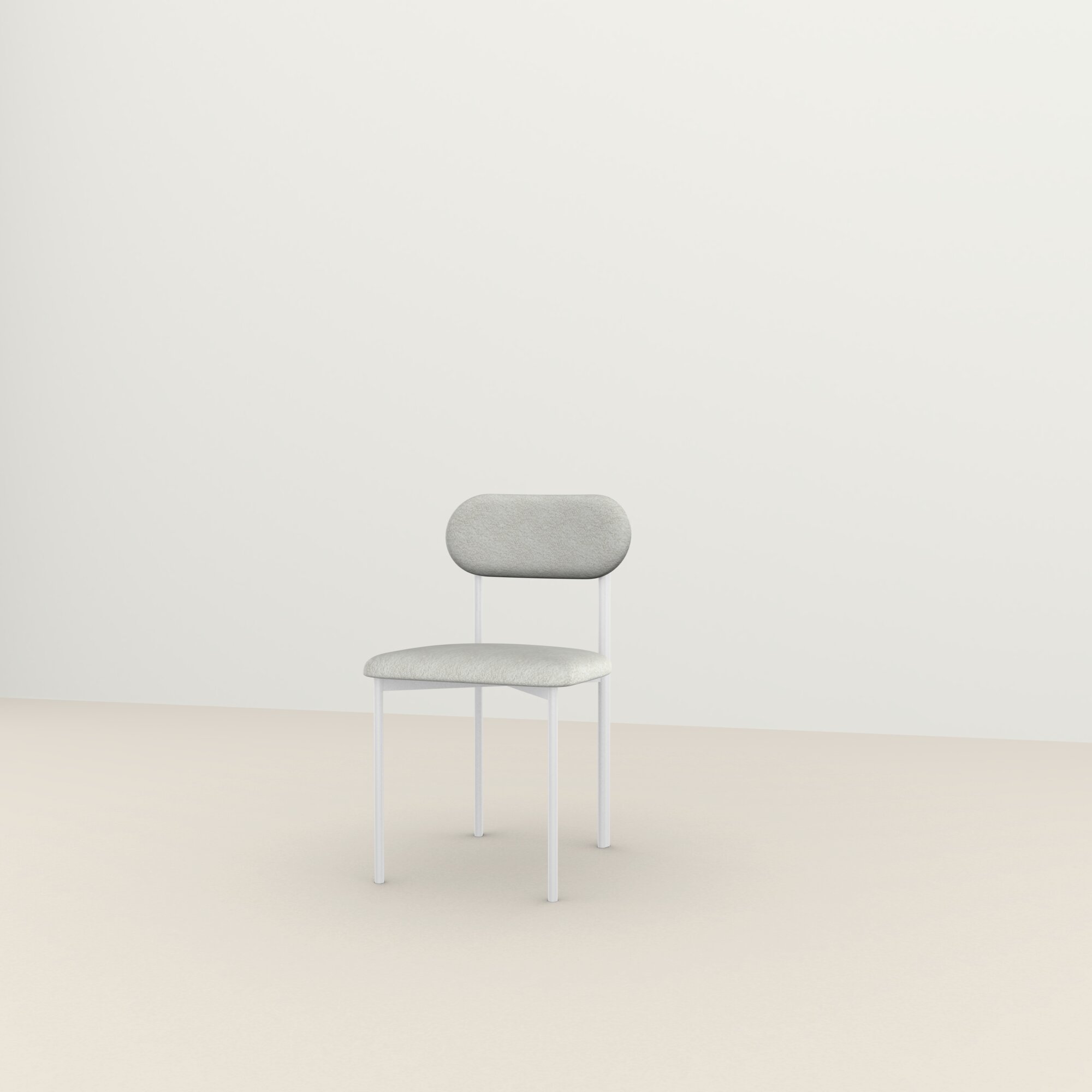 Design modern dining chair | Oblique Dining Chair upholstered bear 200 | Studio HENK | 