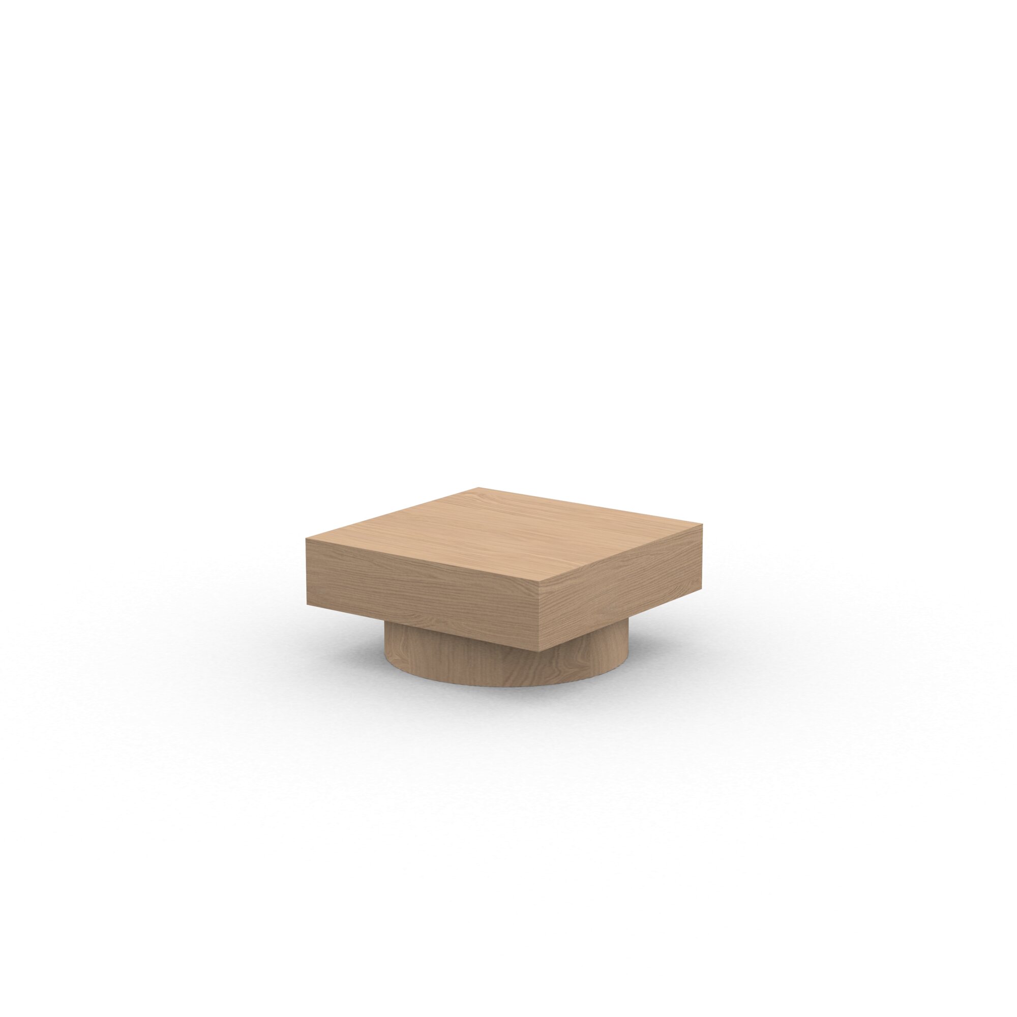 Design Coffee Table | Display coffee table 75 Oak hardwax oil natural light 3041 | Oak hardwax oil natural light 3041 | Studio HENK | 