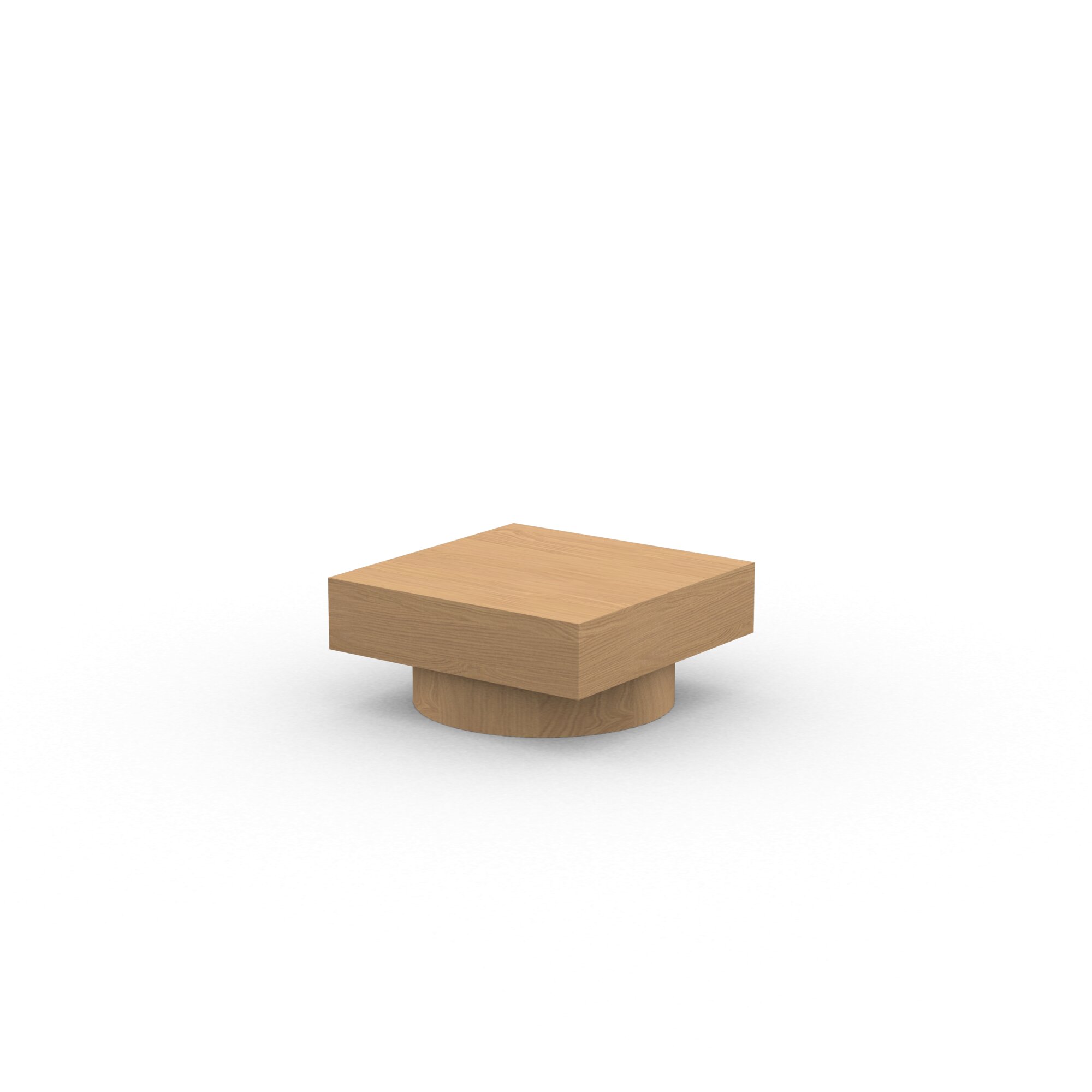 Design Coffee Table | Display coffee table 75 Oak hardwax oil natural 3062 | Oak hardwax oil natural 3062 | Studio HENK | 