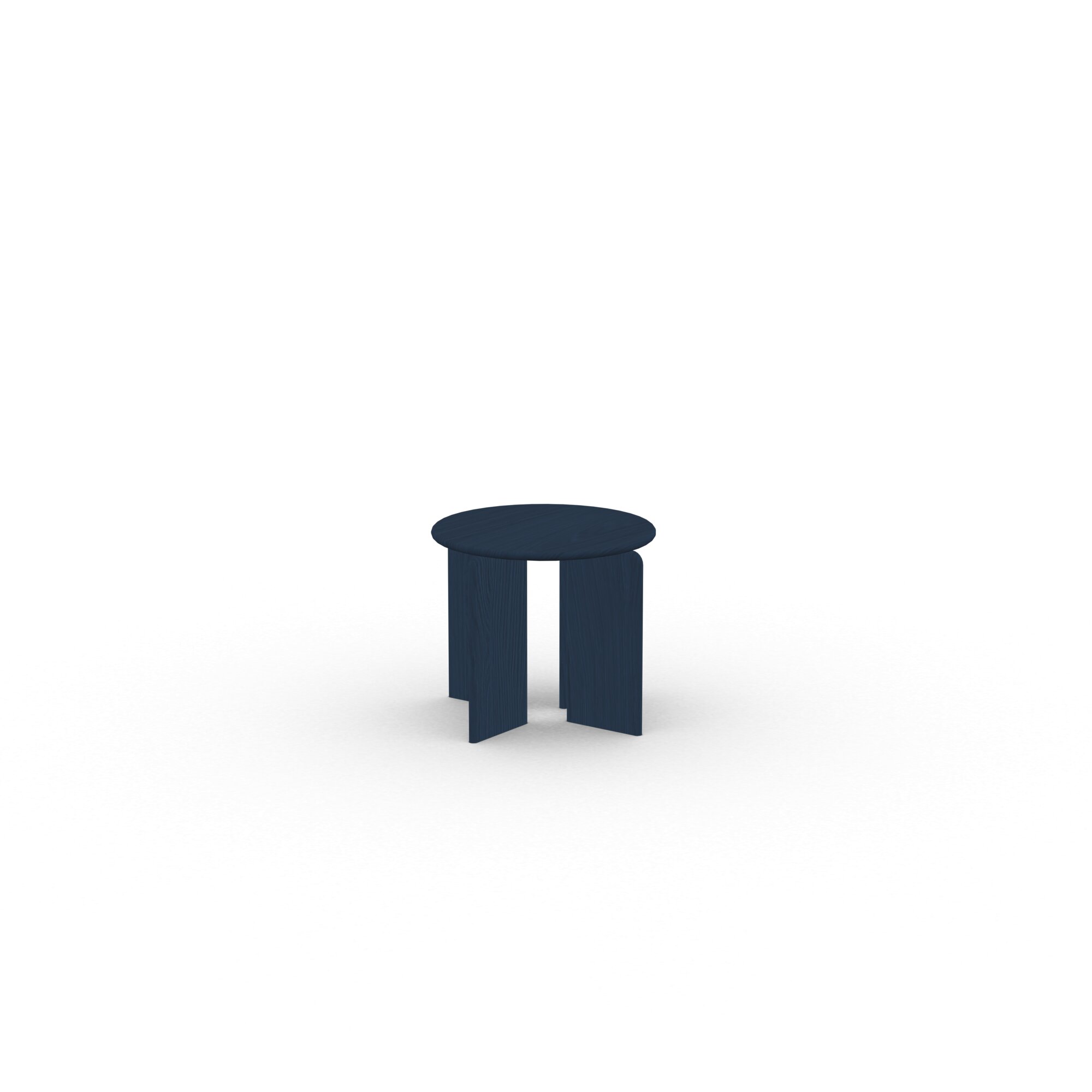 Design Coffee Table | Soft Coffee Table 50 Oak blue lacquer | Oak blue lacquer | Studio HENK | 