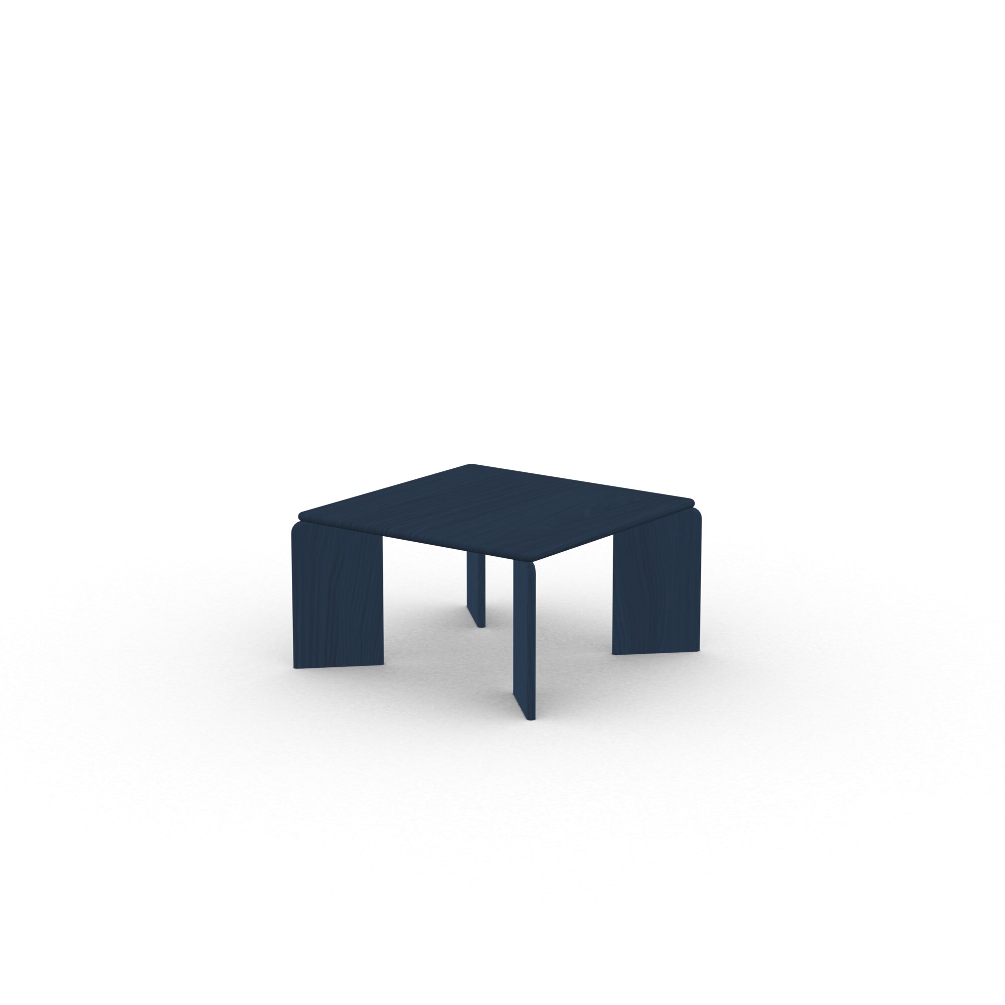 Design Coffee Table | Soft Coffee Table 70 Oak blue lacquer | Oak blue lacquer | Studio HENK | 