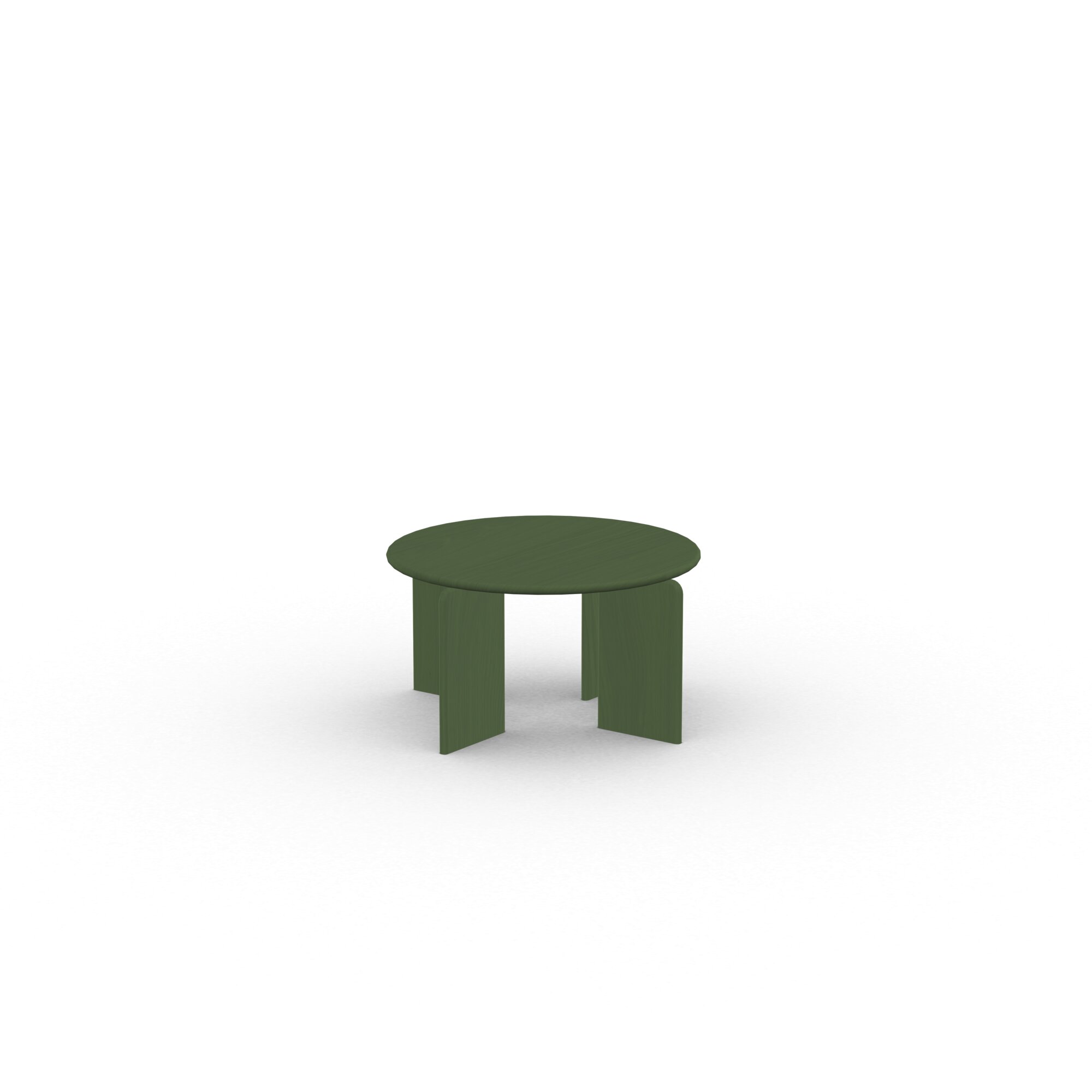 Design Coffee Table | Soft Coffee Table 70 Oak green lacquer | Oak green lacquer | Studio HENK | 