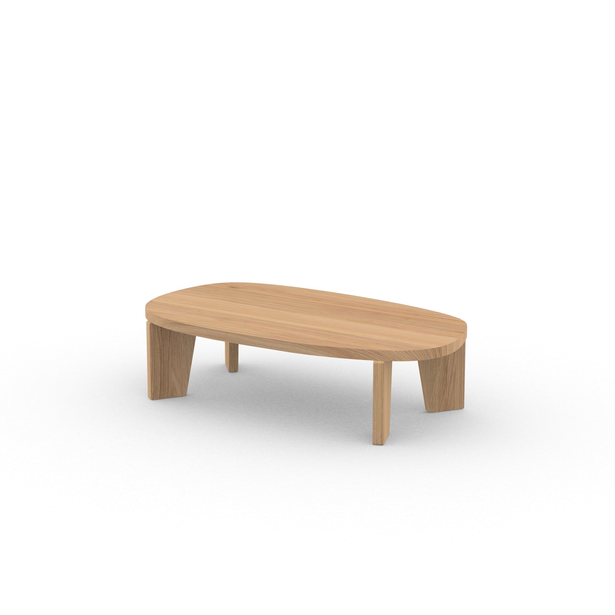 Design Coffee Table | Taper Coffee Table 142 Oak natural lacquer | Oak natural lacquer | Studio HENK | 