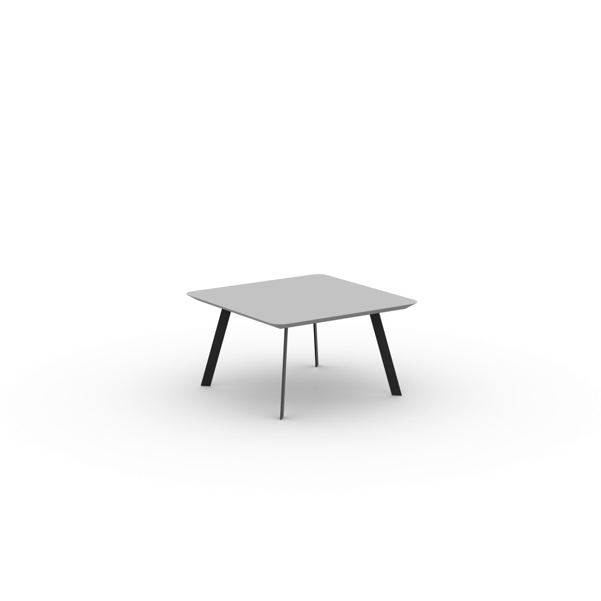 Design Coffee Table | New Co Coffee Table 70 Square Black | HPL Fenix grigio efeso | Studio HENK| 