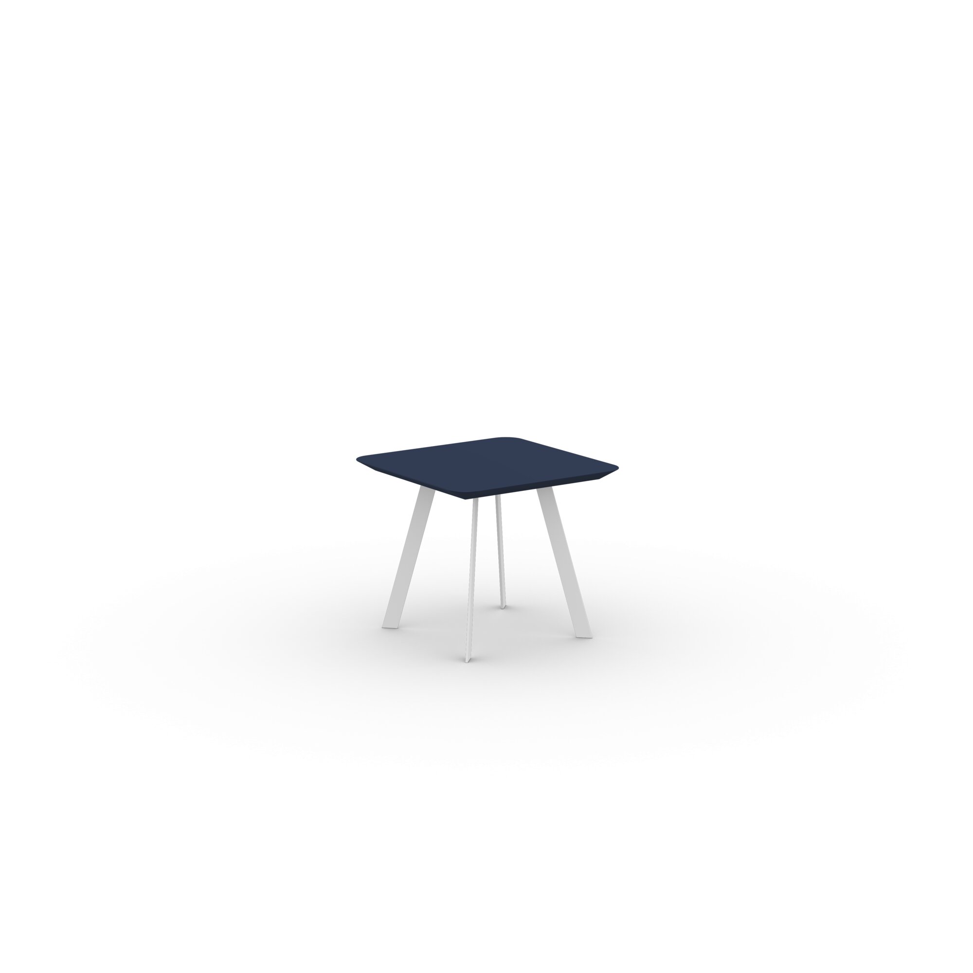 Design Coffee Table | New Co Coffee Table 50 Square White | HPL Fenix blu fes | Studio HENK| 