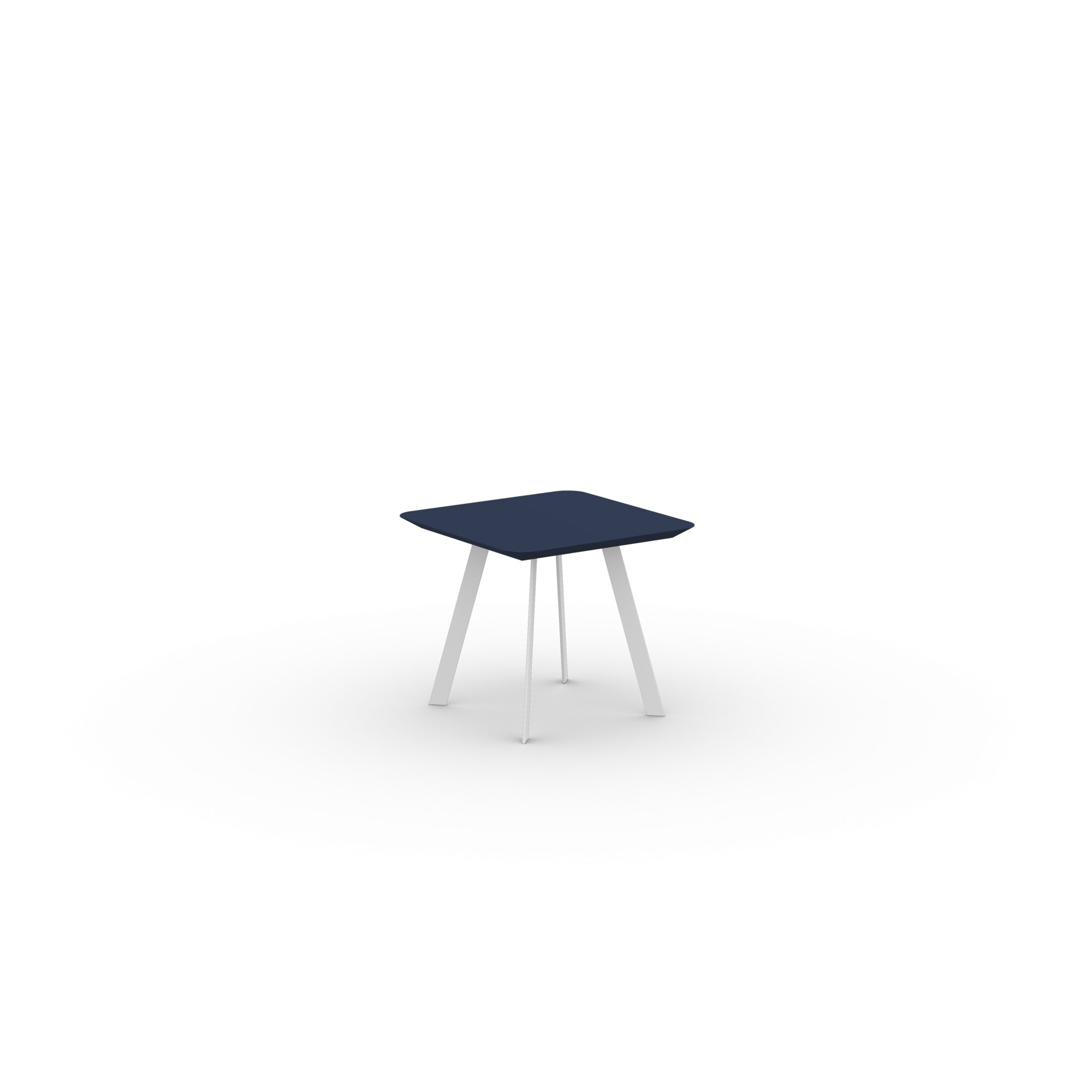 Design Coffee Table | New Co Coffee Table 50 Square White | HPL Fenix blu fes | Studio HENK | 
