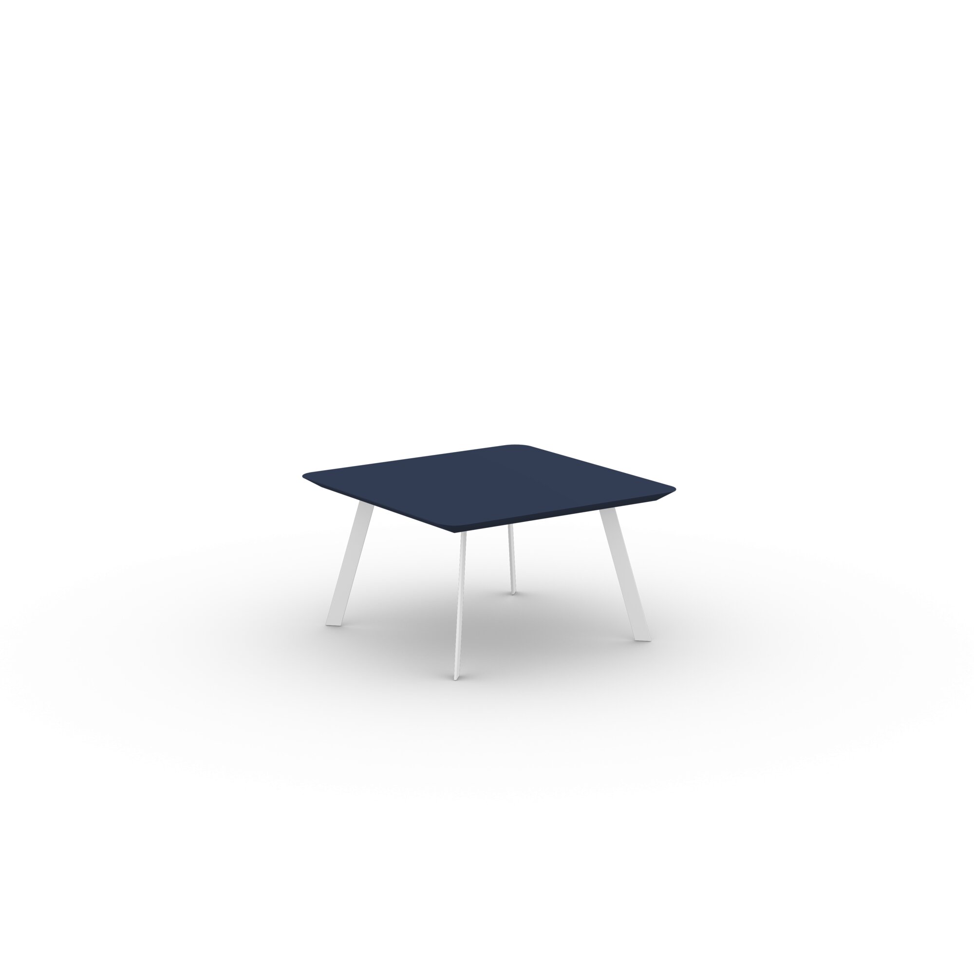 Design Coffee Table | New Co Coffee Table 70 Square White | HPL Fenix blu fes | Studio HENK| 