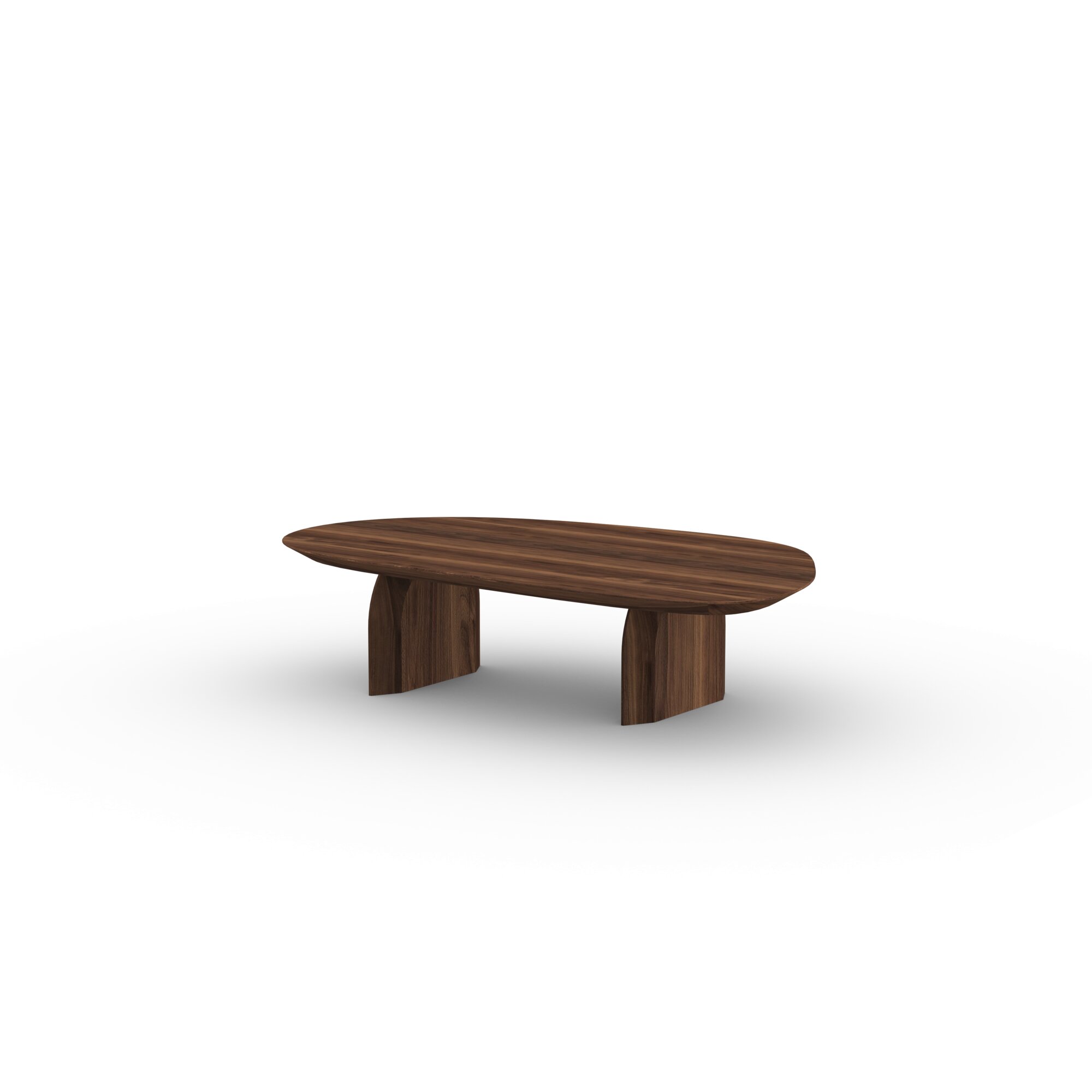 Design Coffee Table | Slot Coffee Table Walnut naturel lacquer | Walnut naturel lacquer | Studio HENK| 