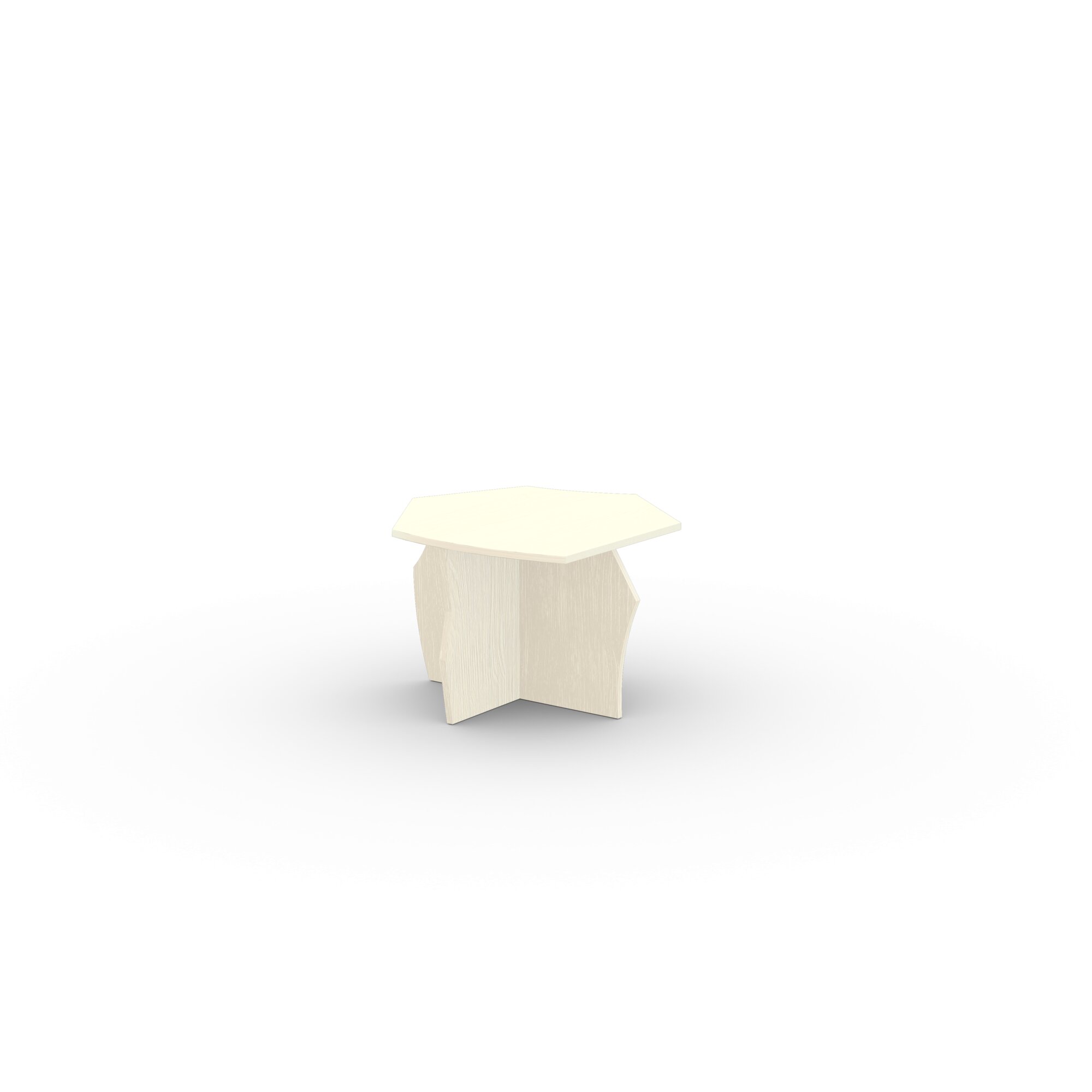 Design Coffee Table | Scissors Coffee Table 70 Oak oyster white | Oak oyster white | Studio HENK | 