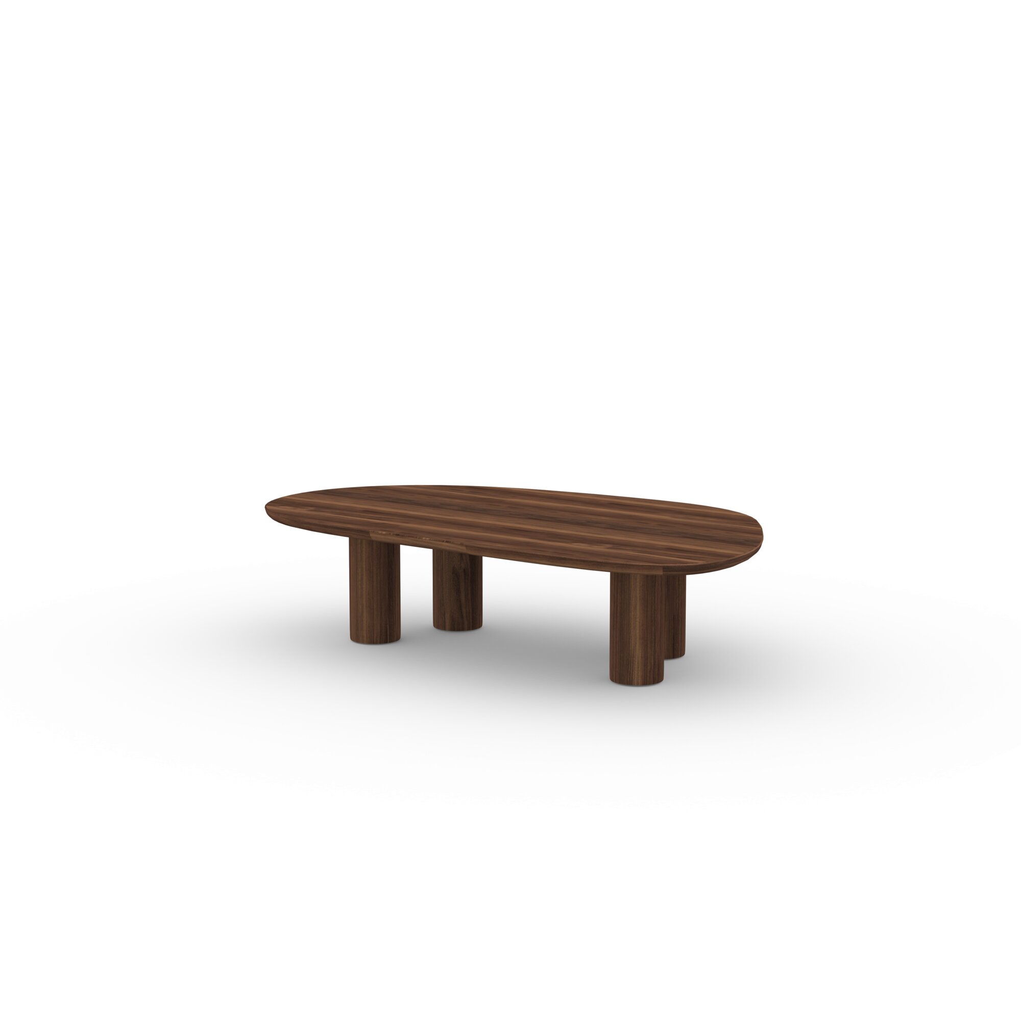 Design Coffee Table | Blob Coffee Table Walnut naturel lacquer | Walnut naturel lacquer | Studio HENK| 