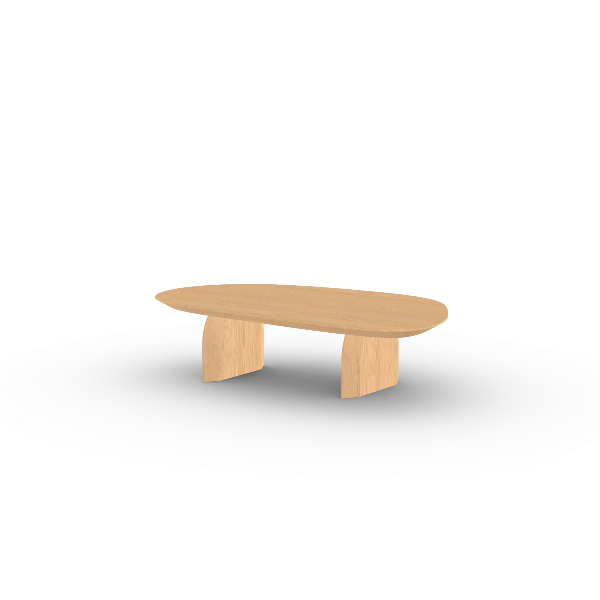 Design Coffee Table | Slot Coffee Table Oak hardwax oil natural 3062 | Oak hardwax oil natural 3062 | Studio HENK | 