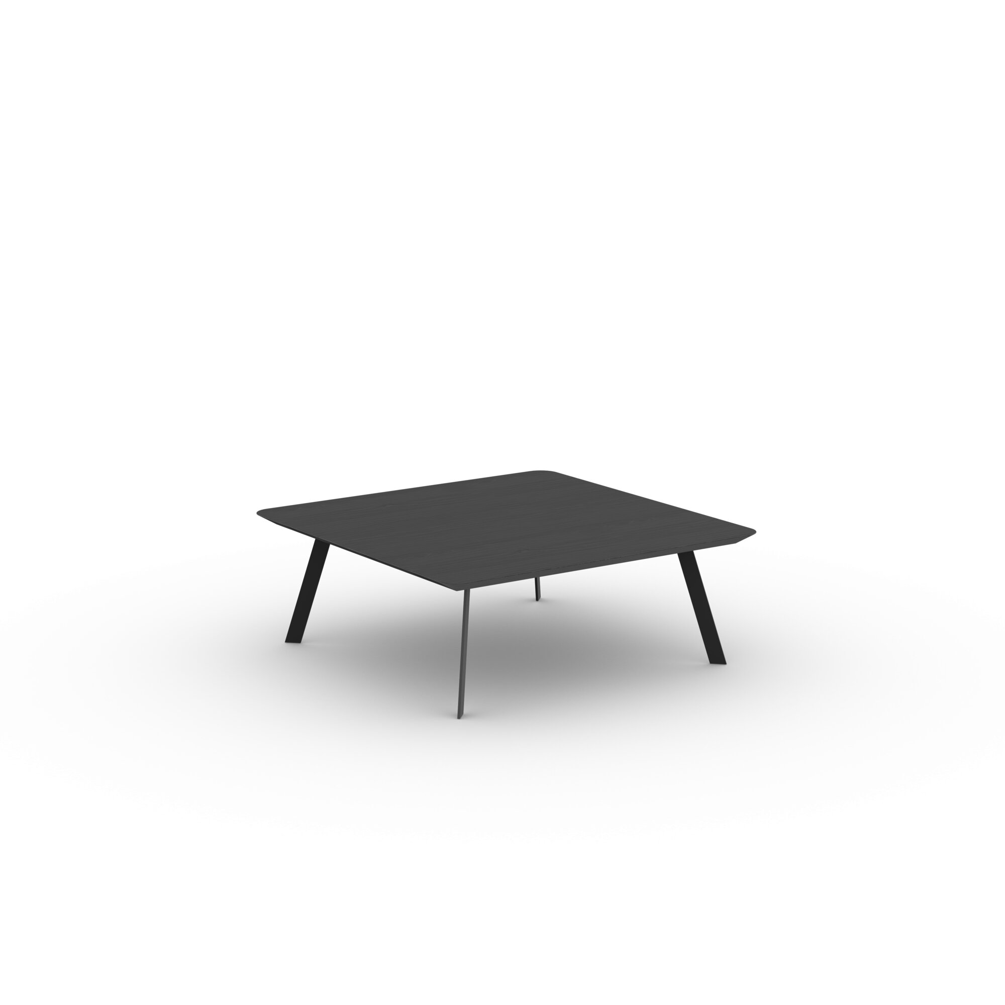Design Coffee Table | New Co Coffee Table 90 Square Black | Oak black stain | Studio HENK | 