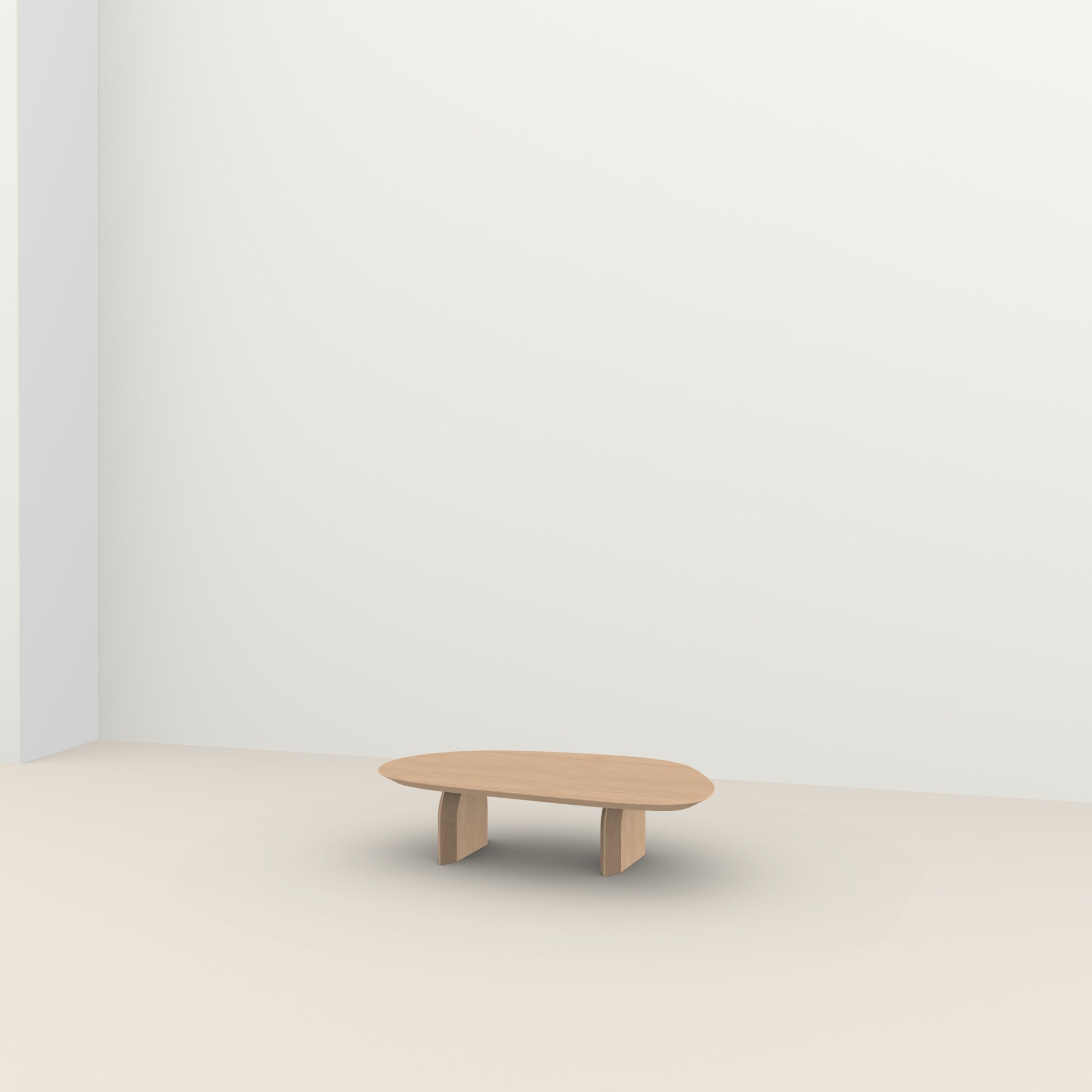 Design Coffee Table | Slot Coffee Table Oak hardwax oil natural light 3041 | Oak hardwax oil natural light 3041 | Studio HENK | 