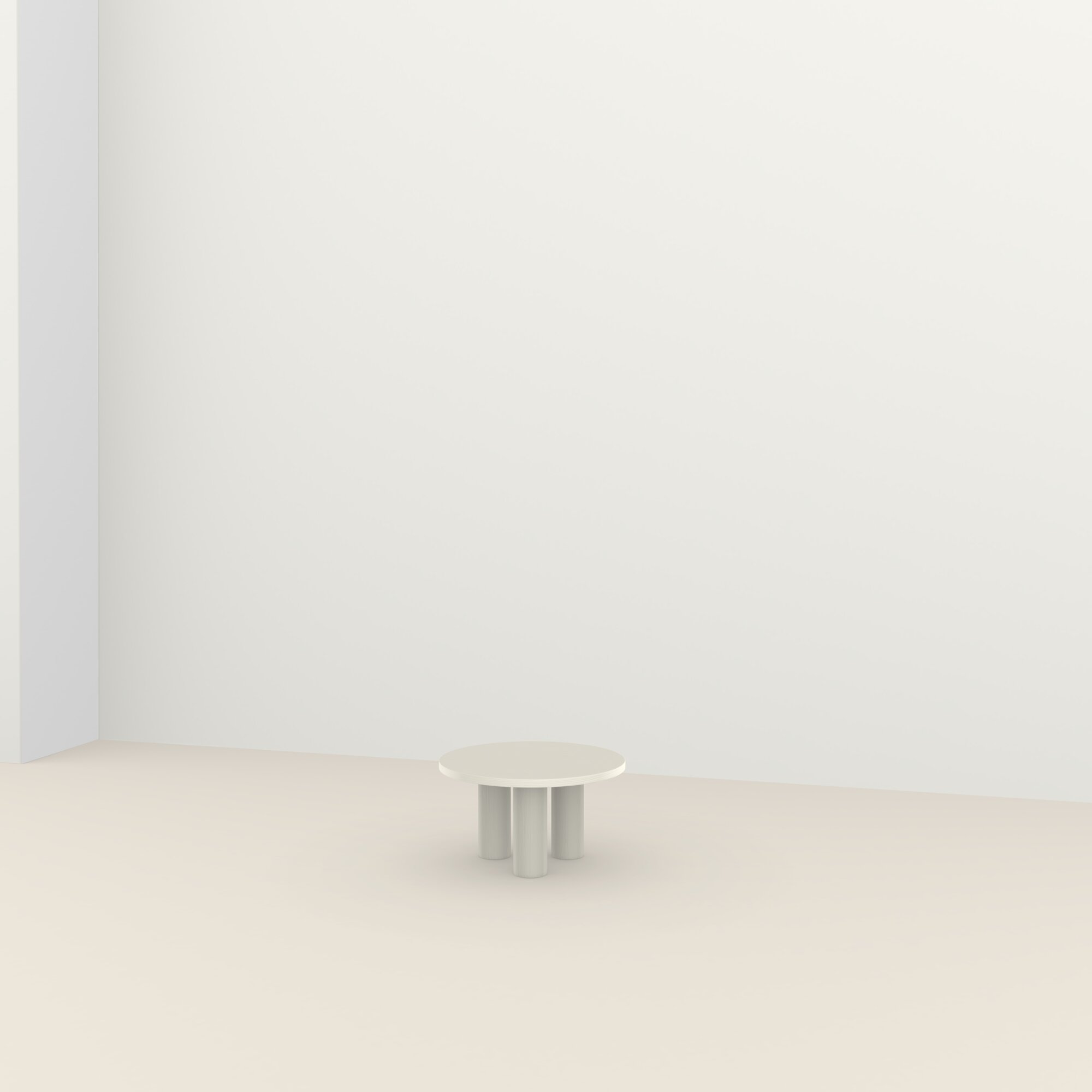 google_coffee_table_title_suffix | Pillar Coffee Table round 70 Oak pebble grey | Oak pebble grey | Studio HENK| 