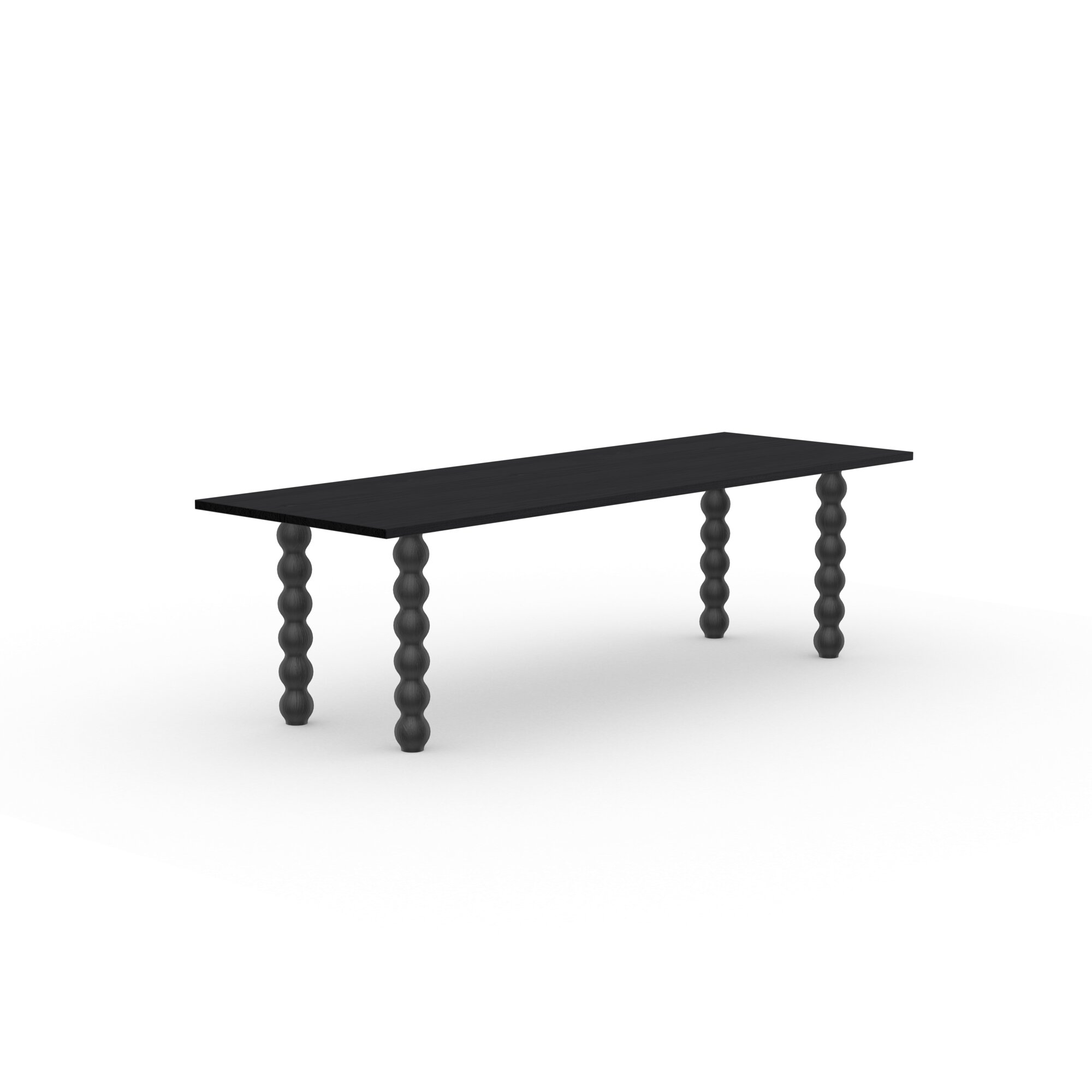Rectangular Design dining table | Turn Oak black stain | Oak black stain | Studio HENK | 