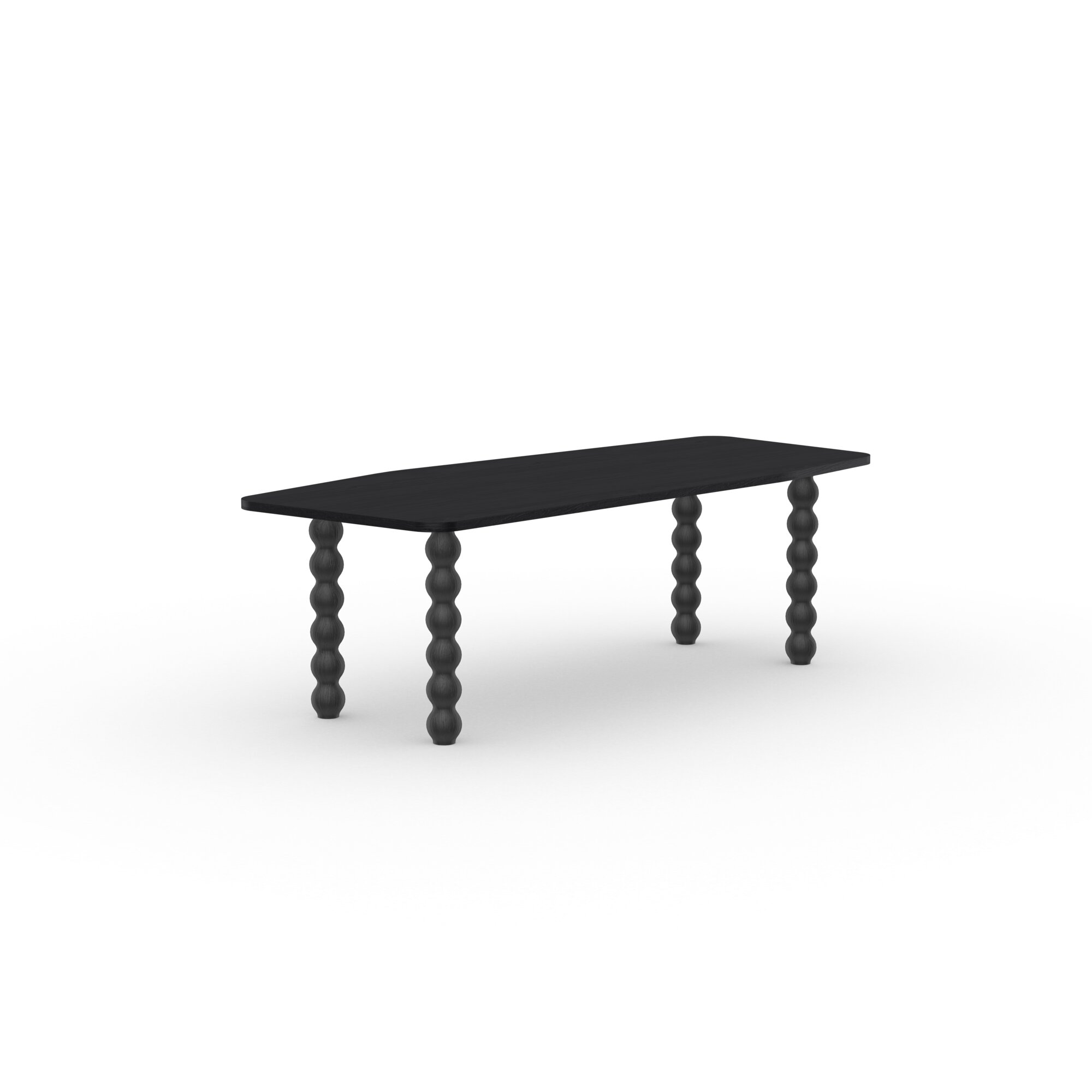  Design dining table | Turn Oak black stain | Oak black stain | Studio HENK | 