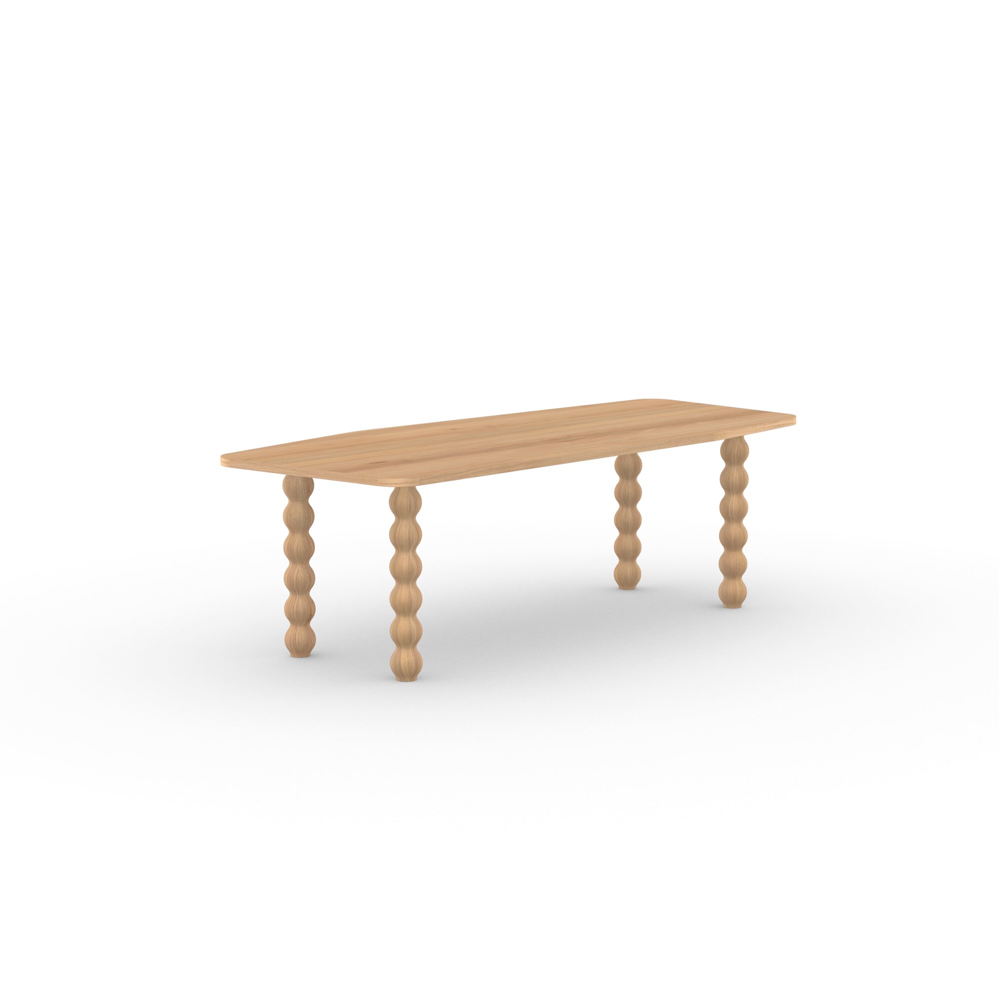  Design dining table | Turn Oak natural lacquer | Oak natural lacquer  | Studio HENK | 