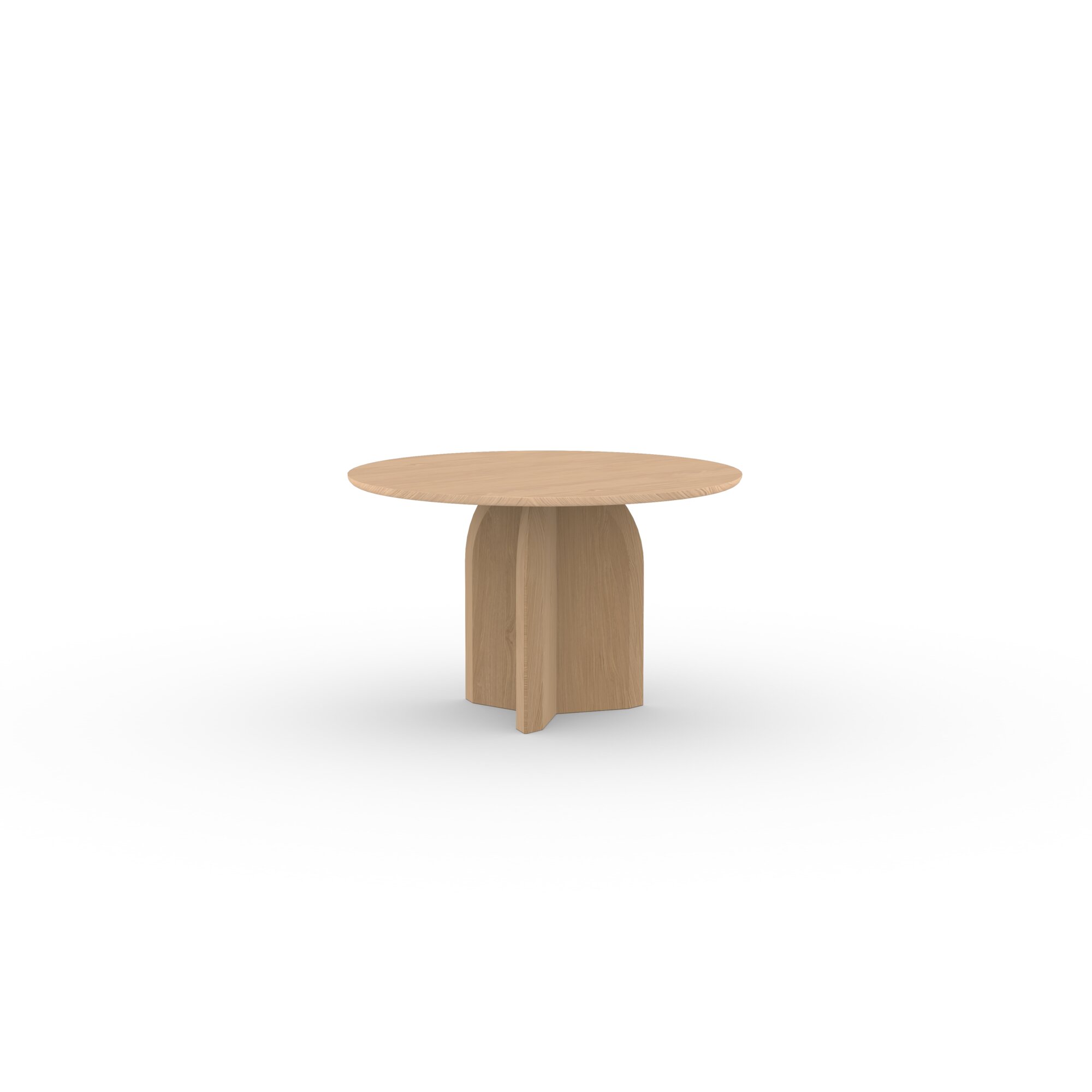 Ronde Design dining table | Slot Tripod Oak hardwax oil natural light | Oak hardwax oil natural light | Studio HENK | 