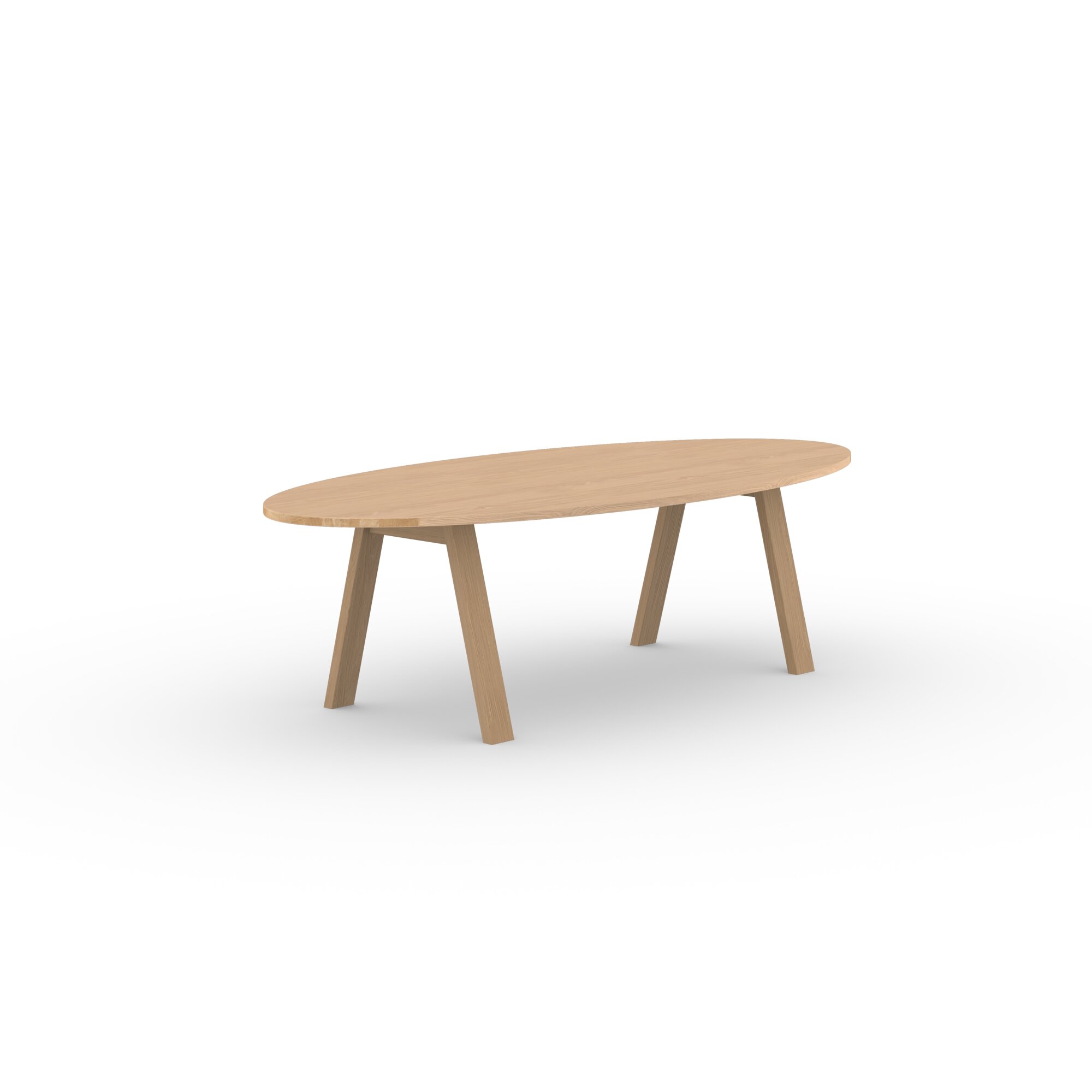 Ovale Design dining table | Legno Oak hardwax oil natural light | Oak hardwax oil natural light | Studio HENK| 